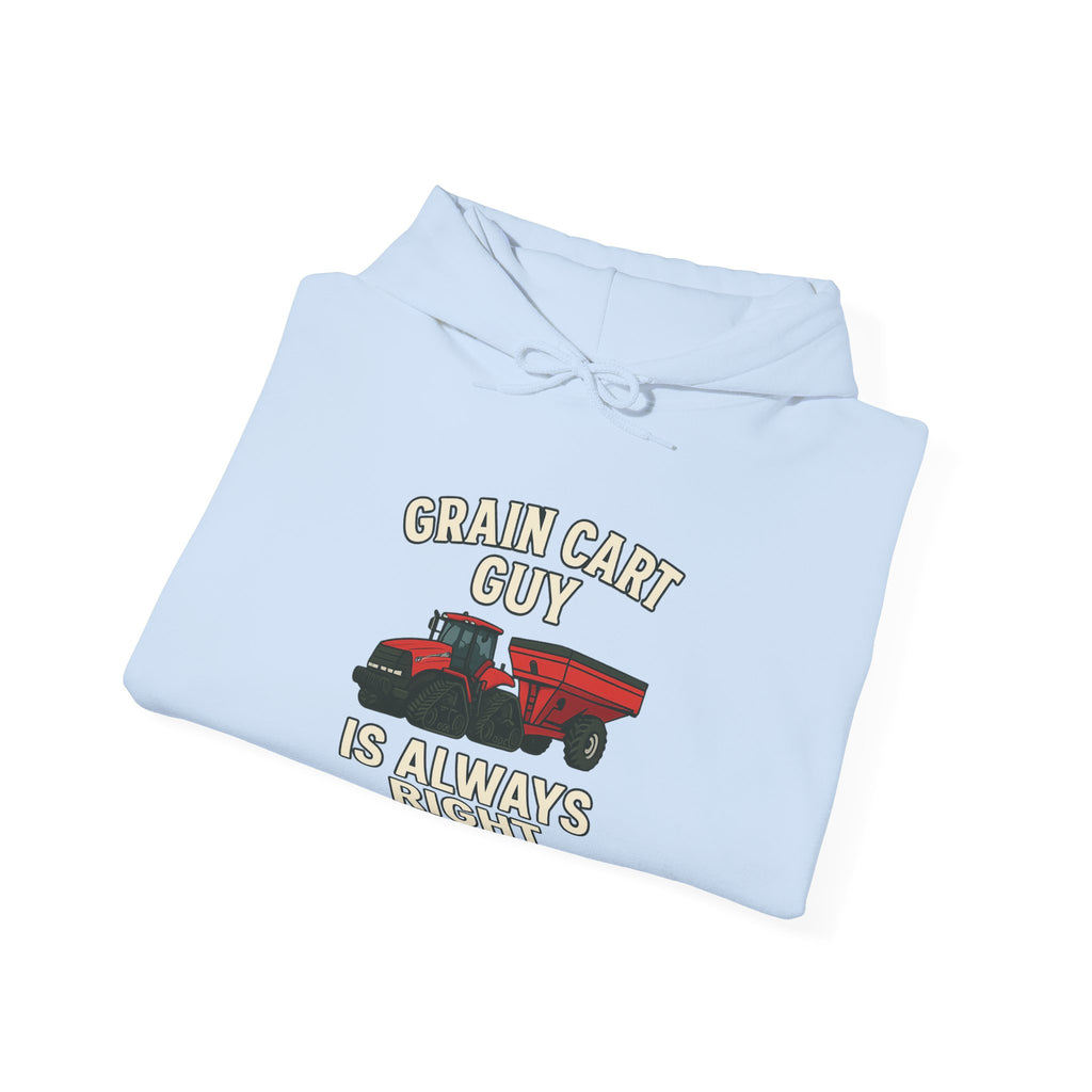 Grain Cart Guy Hoodie - Cozy Unisex Sweatshirt for Farmers, Gift for Agriculture Lovers, Perfect for Every Season, Farm-Themed Apparel