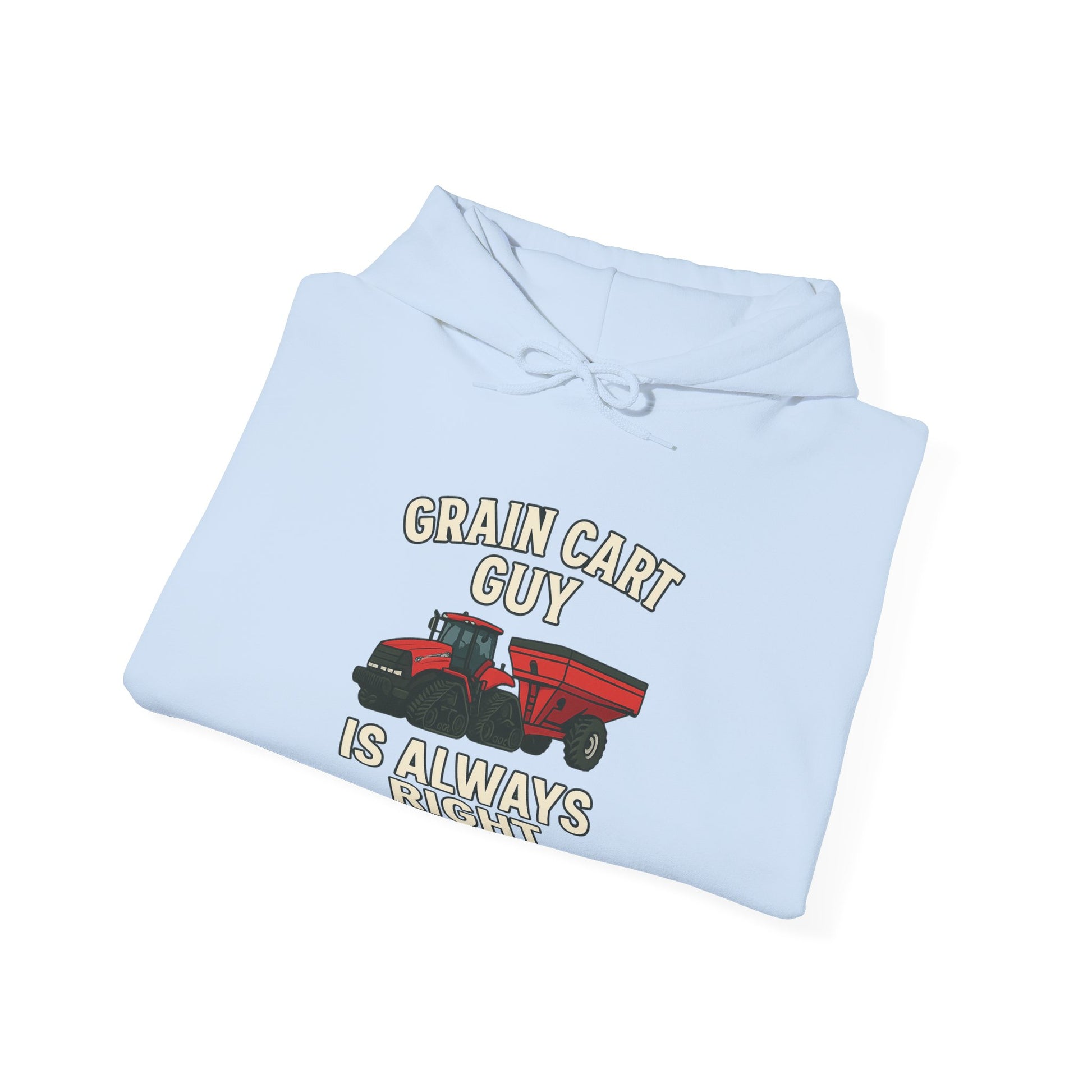 Grain Cart Guy Hoodie - Cozy Unisex Sweatshirt for Farmers, Gift for Agriculture Lovers, Perfect for Every Season, Farm-Themed Apparel