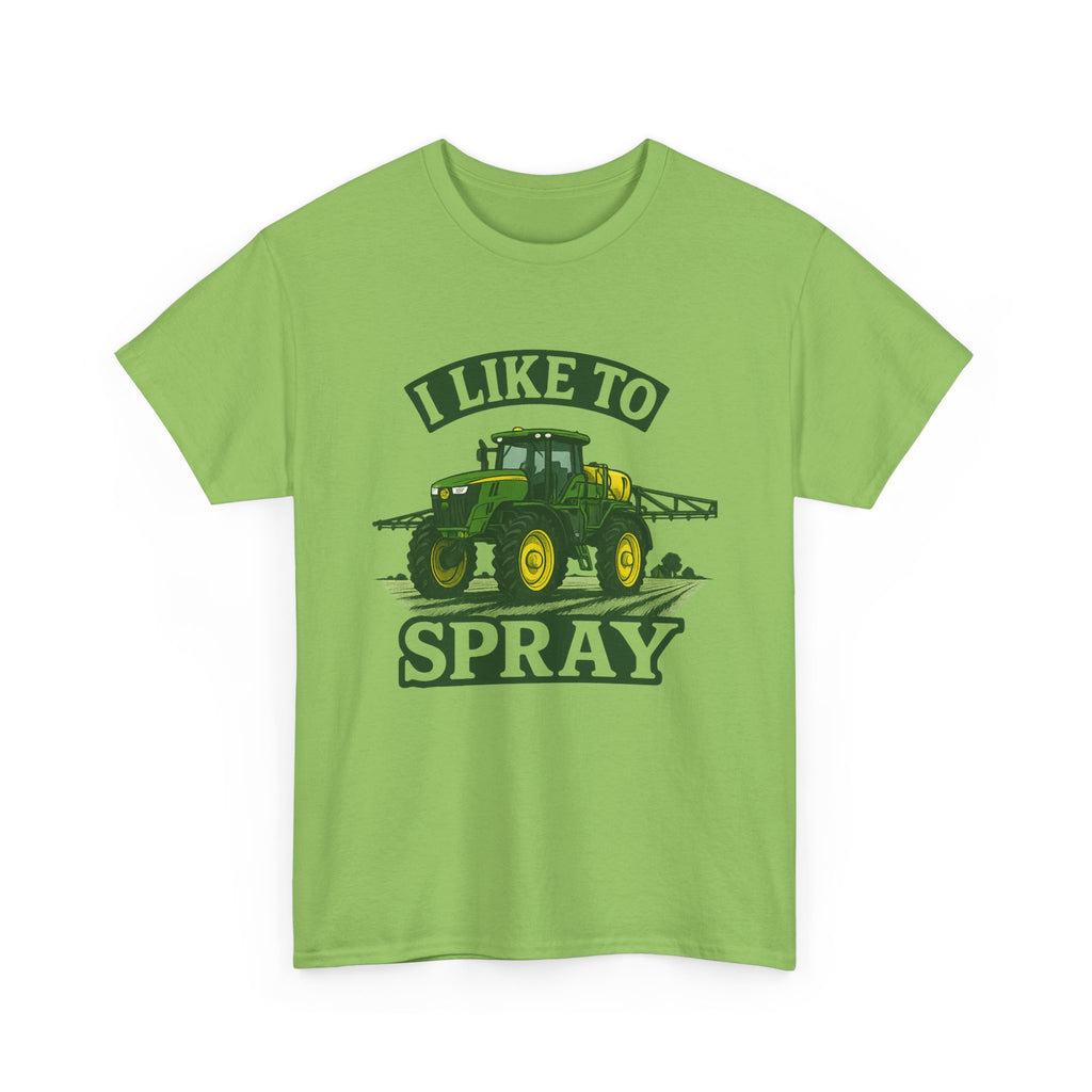 Humorous Farmer Tee - I Like To Spray, Farming Shirt, Country Life Apparel, Gift for Farmers, Unisex Cotton T-Shirt