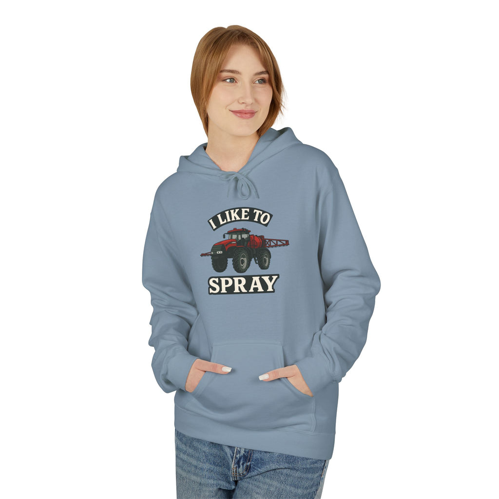 I Like to Spray Hoodie, Funny Unisex Pullover, Ideal Gift for Painters, Art Enthusiasts, Creative People, Unique Holiday Apparel