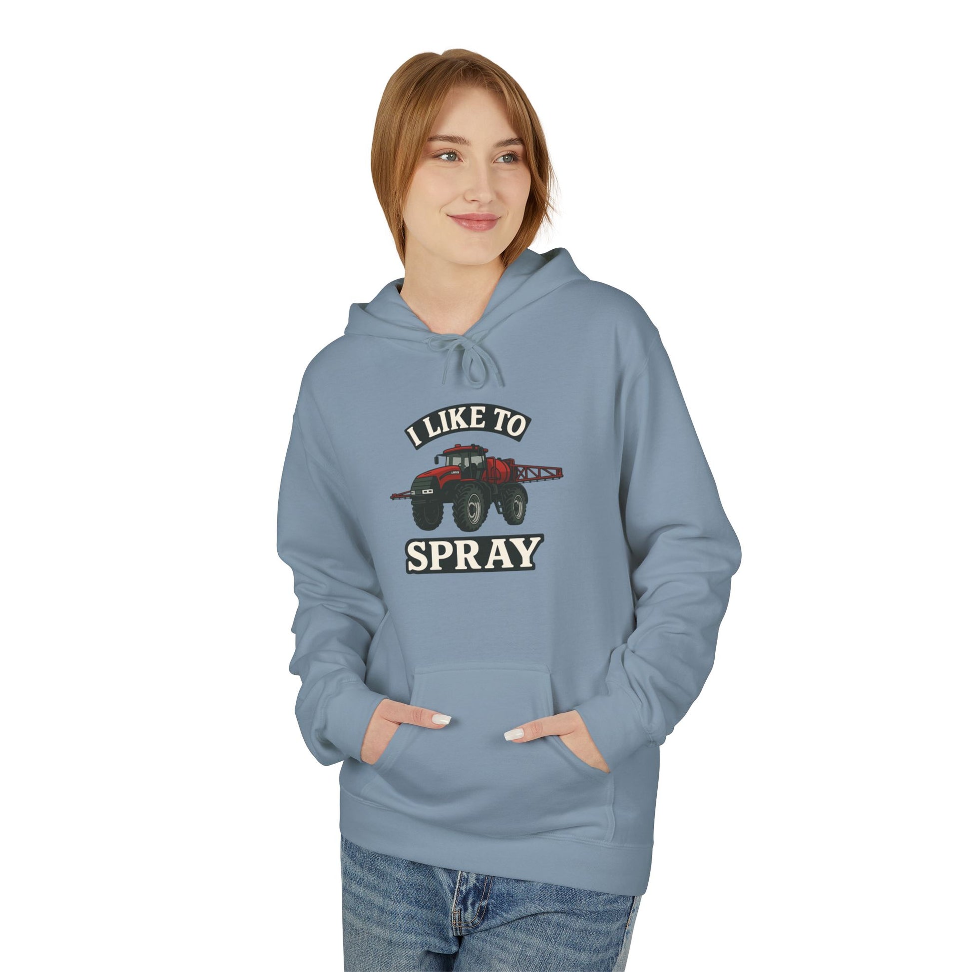 I Like to Spray Hoodie, Funny Unisex Pullover, Ideal Gift for Painters, Art Enthusiasts, Creative People, Unique Holiday Apparel