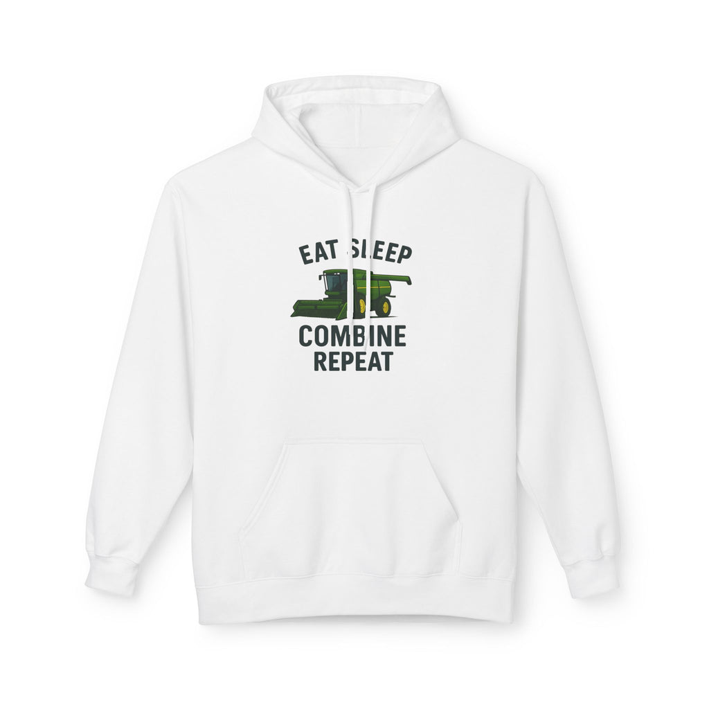 Eat Sleep Combine Repeat Hoodie | Unisex Farm Hoodie, Funny Agriculture Sweatshirt, Gift for Farmers, Cozy Hoodie, Country Life Apparel