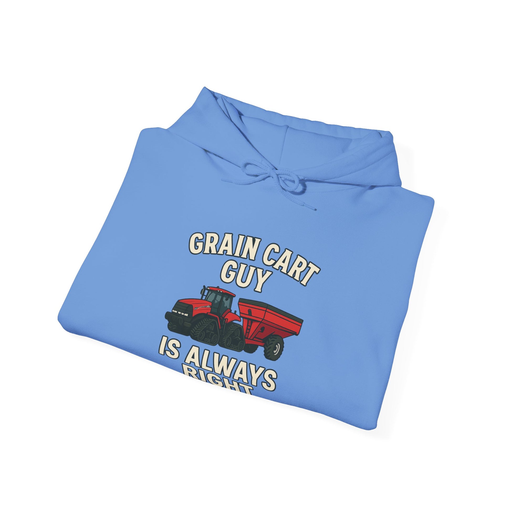 Grain Cart Guy Hoodie - Cozy Unisex Sweatshirt for Farmers, Gift for Agriculture Lovers, Perfect for Every Season, Farm-Themed Apparel