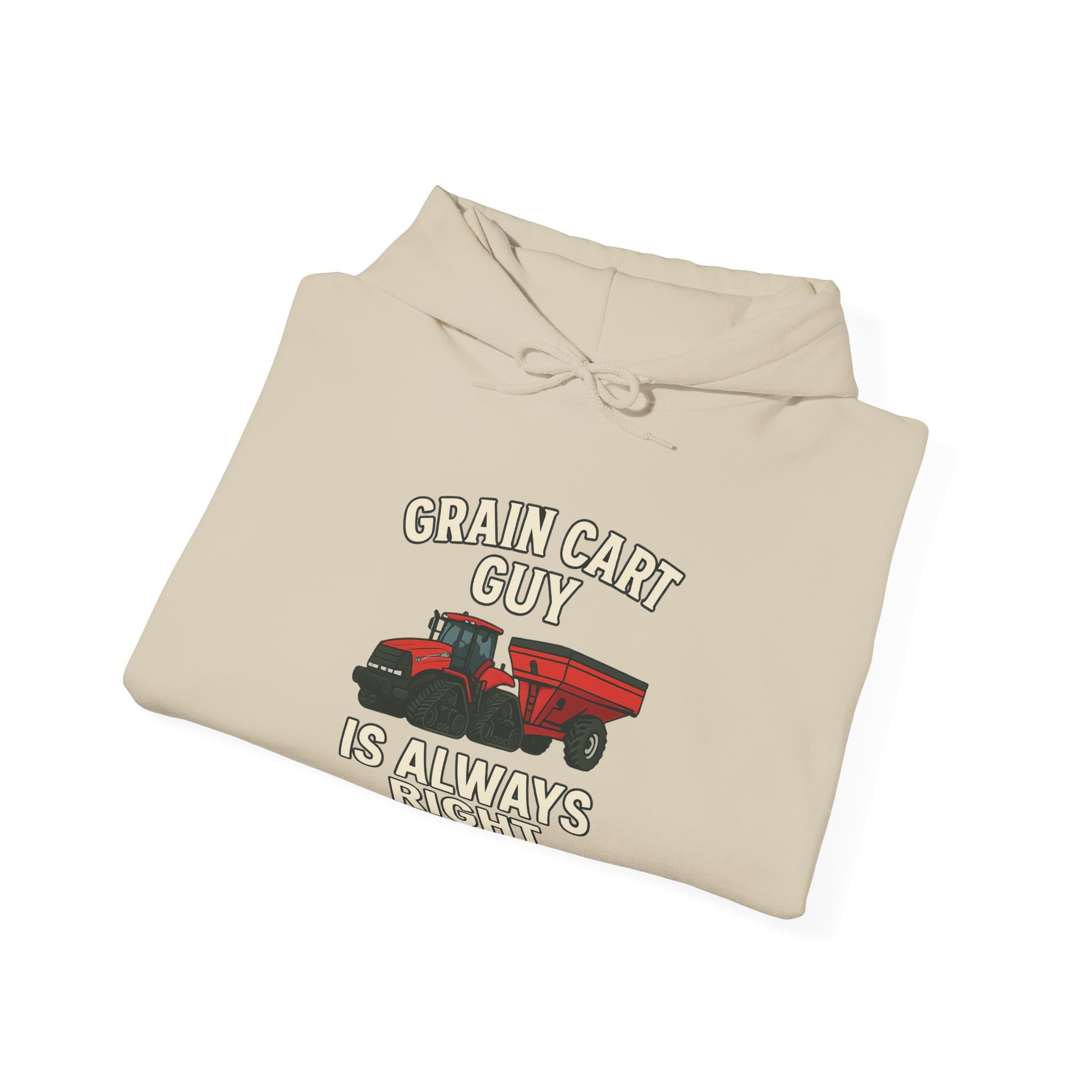 Grain Cart Guy Hoodie - Cozy Unisex Sweatshirt for Farmers, Gift for Agriculture Lovers, Perfect for Every Season, Farm-Themed Apparel