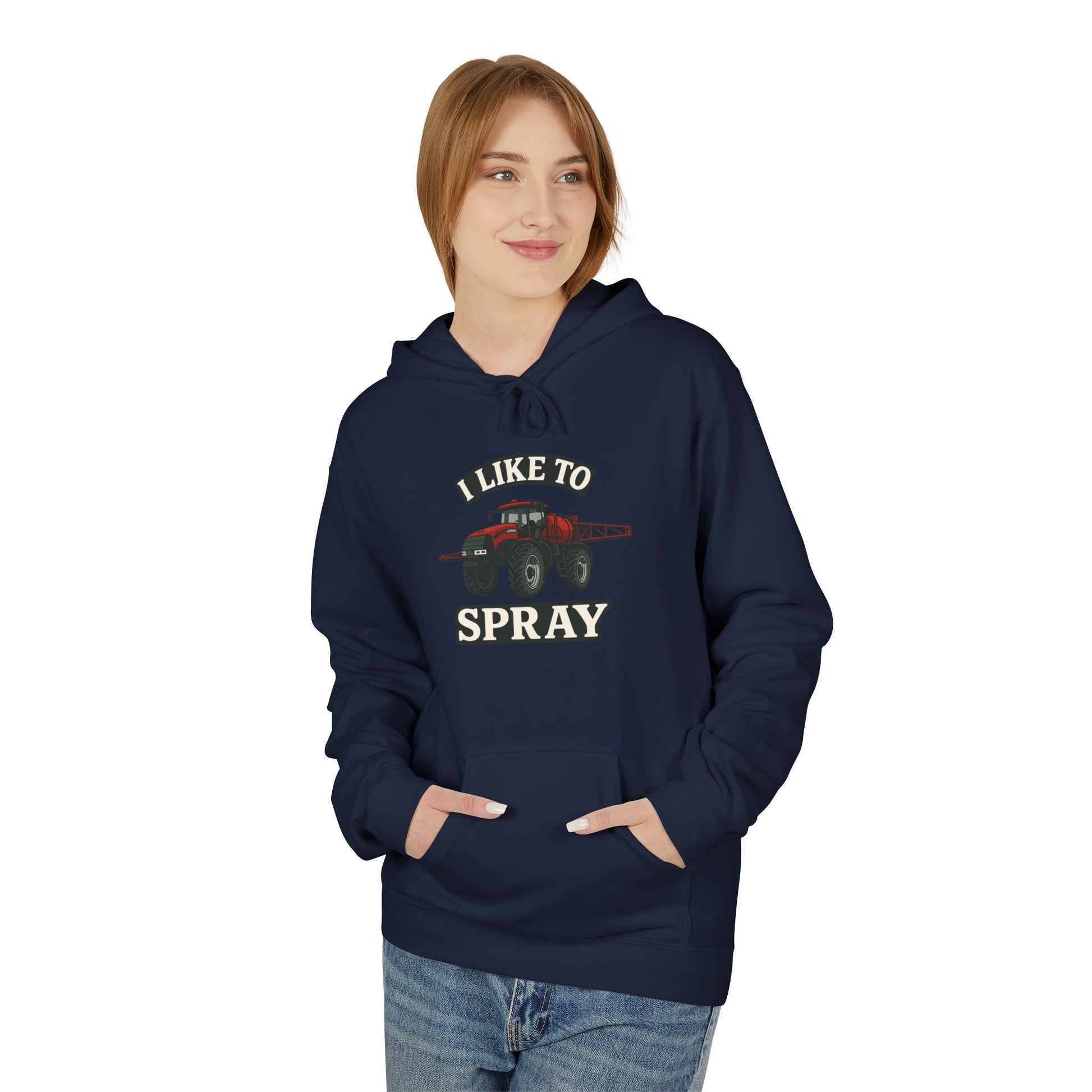 I Like to Spray Hoodie, Funny Unisex Pullover, Ideal Gift for Painters, Art Enthusiasts, Creative People, Unique Holiday Apparel