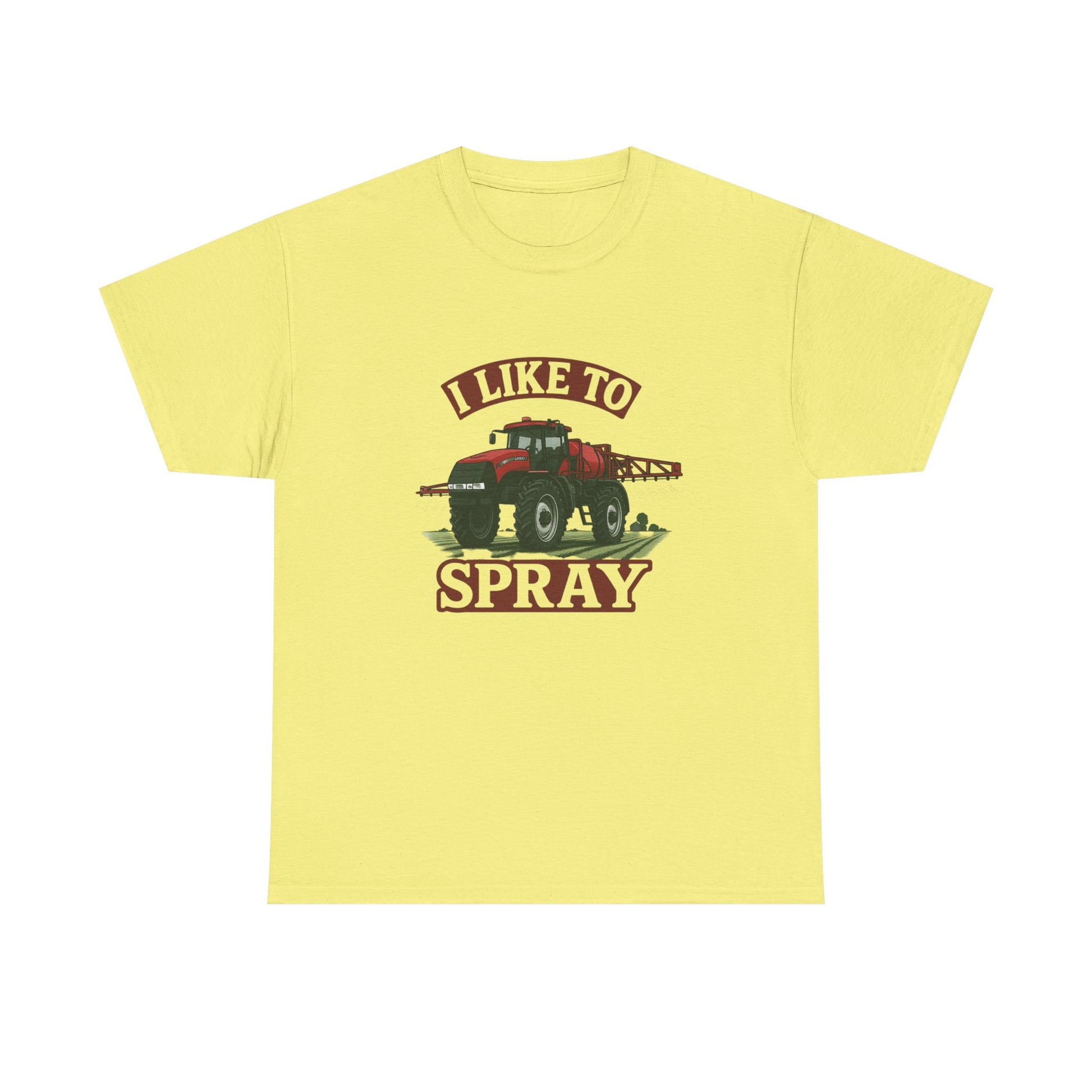 I Like to Spray Unisex Heavy Cotton Tee - Fun Farming Shirt, Agriculture Gift, Country Style T-Shirt, Farm Life Apparel, Unique Farmer Tee