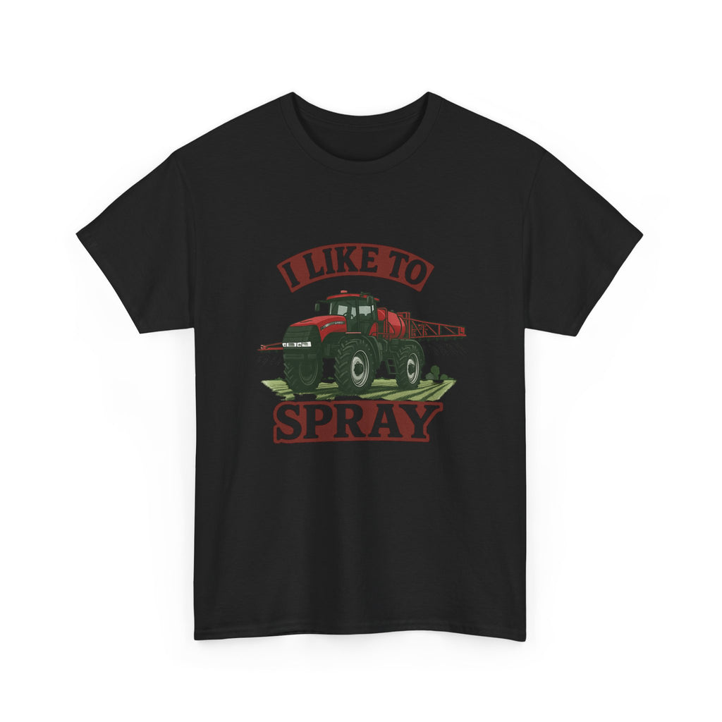 I Like to Spray Unisex Heavy Cotton Tee - Fun Farming Shirt, Agriculture Gift, Country Style T-Shirt, Farm Life Apparel, Unique Farmer Tee