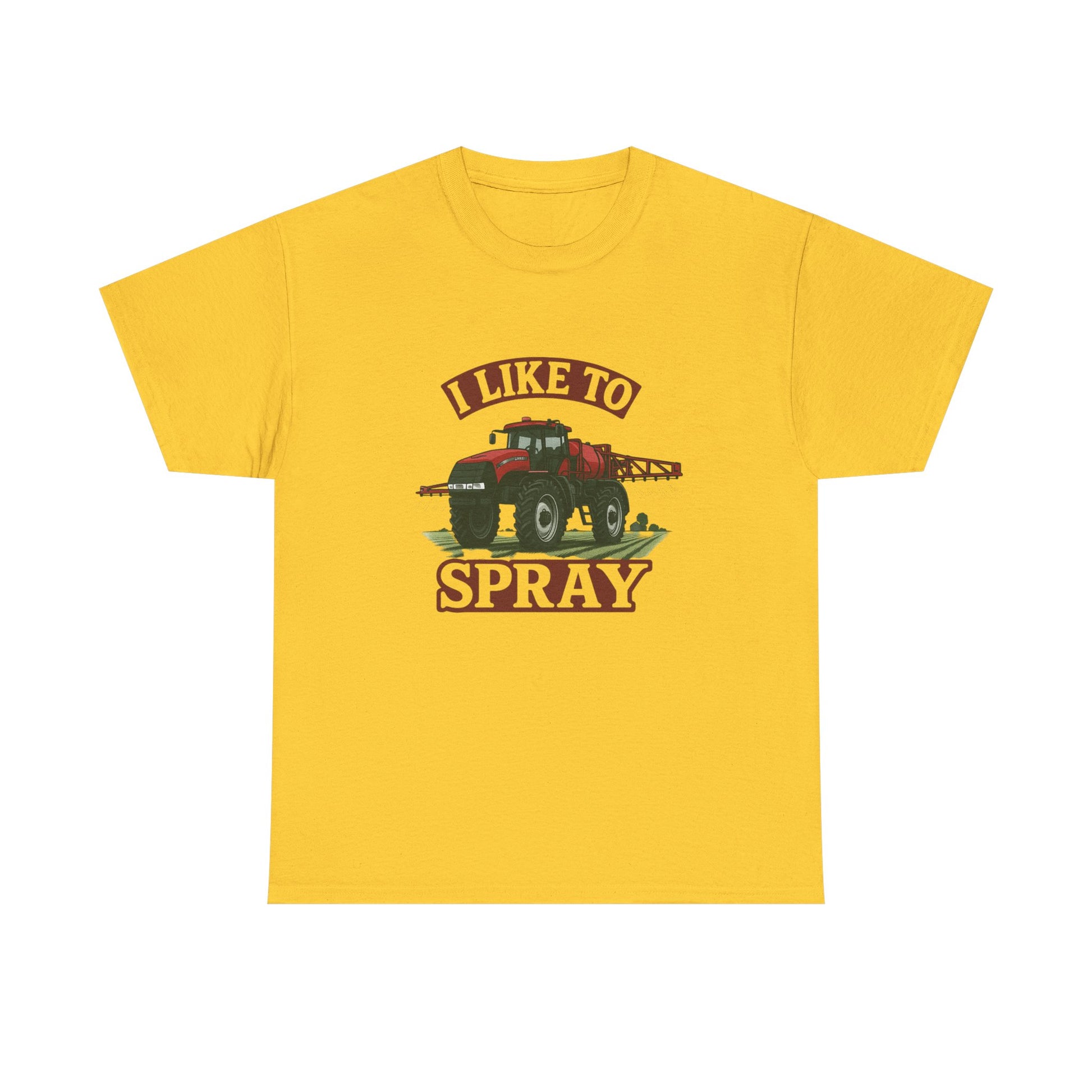 I Like to Spray Unisex Heavy Cotton Tee - Fun Farming Shirt, Agriculture Gift, Country Style T-Shirt, Farm Life Apparel, Unique Farmer Tee