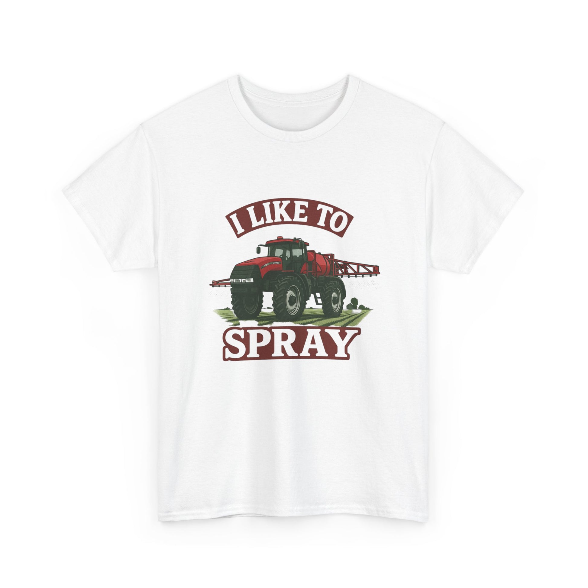 I Like to Spray Unisex Heavy Cotton Tee - Fun Farming Shirt, Agriculture Gift, Country Style T-Shirt, Farm Life Apparel, Unique Farmer Tee