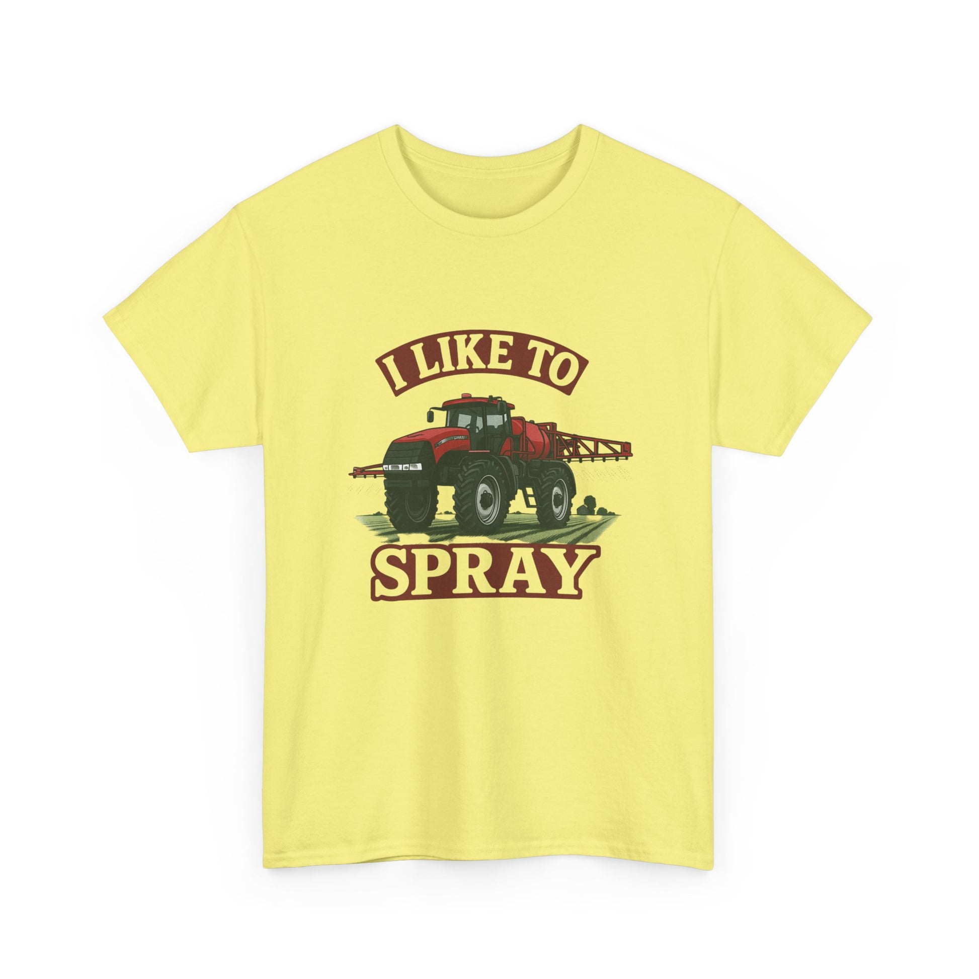 I Like to Spray Unisex Heavy Cotton Tee - Fun Farming Shirt, Agriculture Gift, Country Style T-Shirt, Farm Life Apparel, Unique Farmer Tee