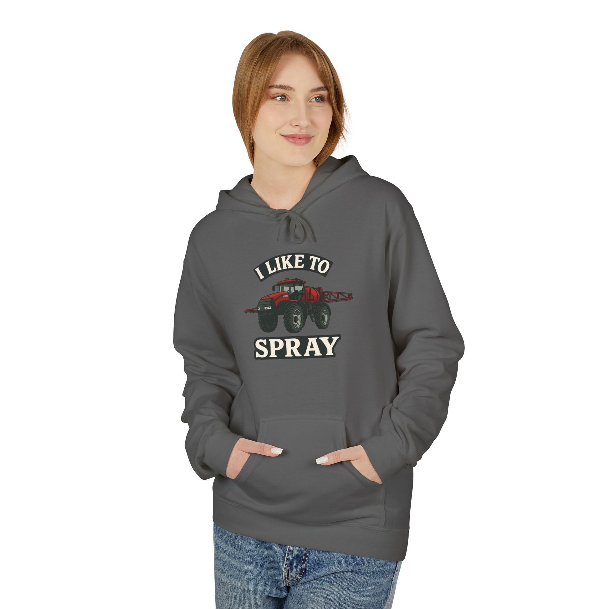 I Like to Spray Hoodie, Funny Unisex Pullover, Ideal Gift for Painters, Art Enthusiasts, Creative People, Unique Holiday Apparel