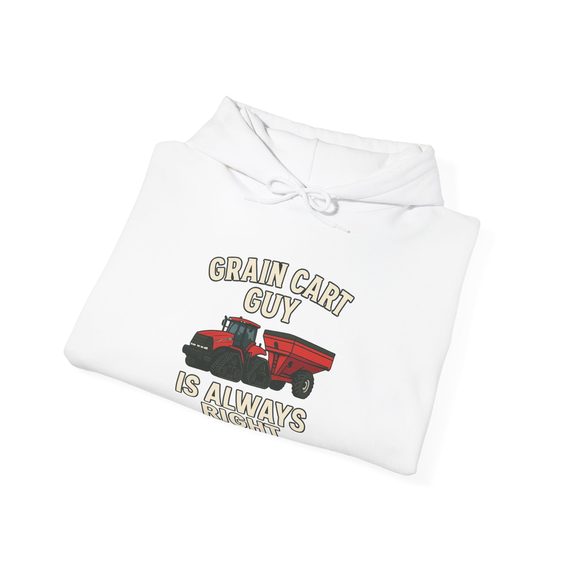Grain Cart Guy Hoodie - Cozy Unisex Sweatshirt for Farmers, Gift for Agriculture Lovers, Perfect for Every Season, Farm-Themed Apparel