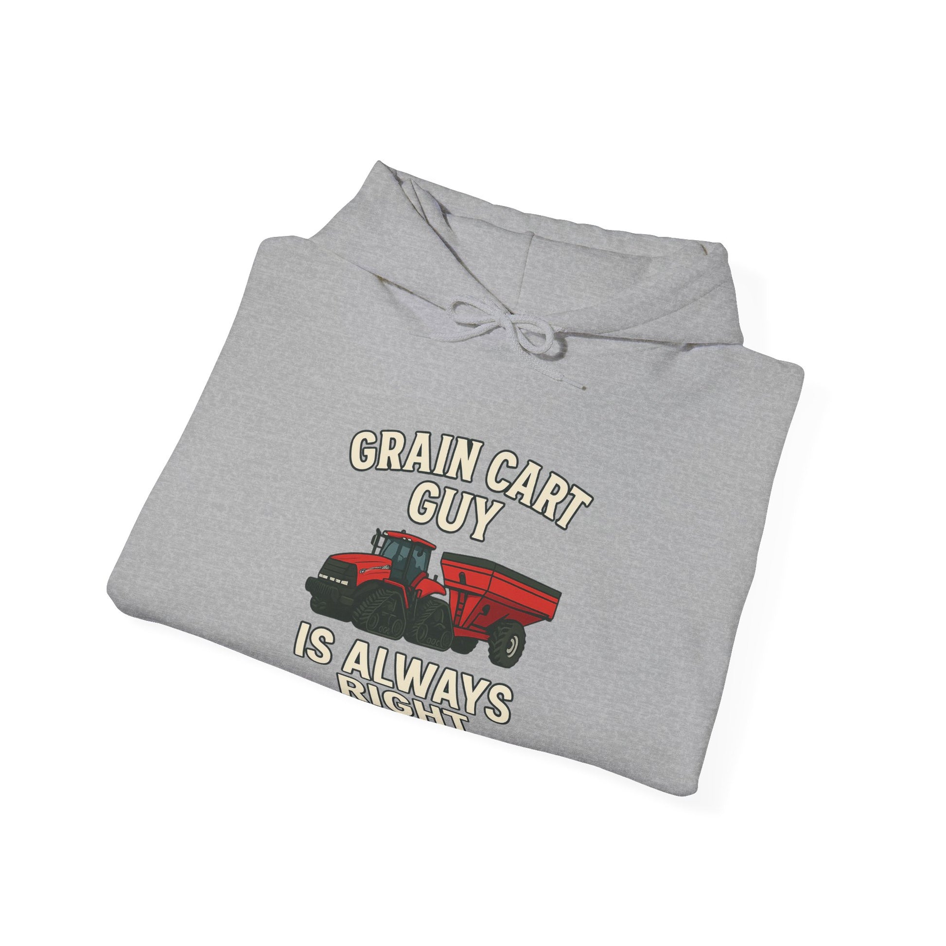 Grain Cart Guy Hoodie - Cozy Unisex Sweatshirt for Farmers, Gift for Agriculture Lovers, Perfect for Every Season, Farm-Themed Apparel