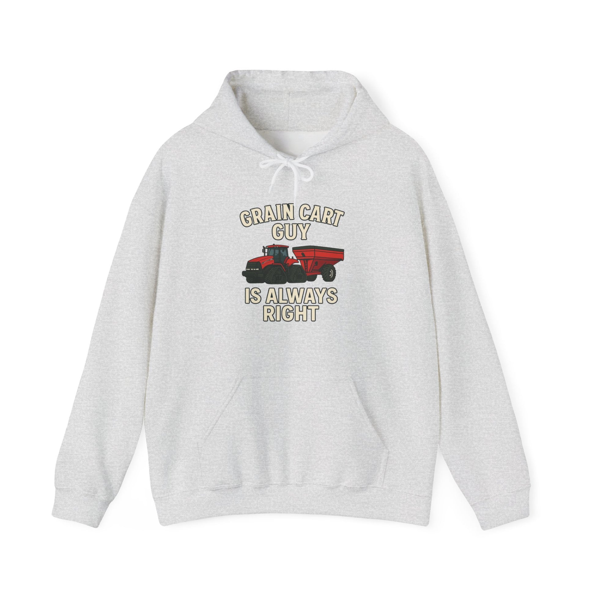 Grain Cart Guy Hoodie - Cozy Unisex Sweatshirt for Farmers, Gift for Agriculture Lovers, Perfect for Every Season, Farm-Themed Apparel