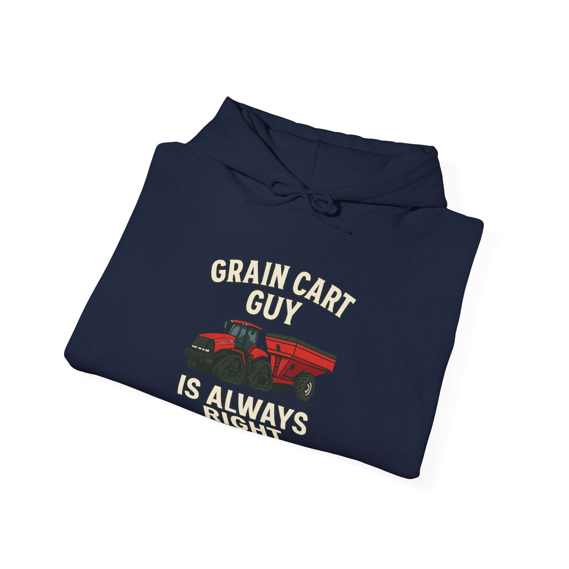 Grain Cart Guy Hoodie - Cozy Unisex Sweatshirt for Farmers, Gift for Agriculture Lovers, Perfect for Every Season, Farm-Themed Apparel
