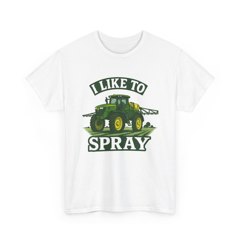 Humorous Farmer Tee - I Like To Spray, Farming Shirt, Country Life Apparel, Gift for Farmers, Unisex Cotton T-Shirt