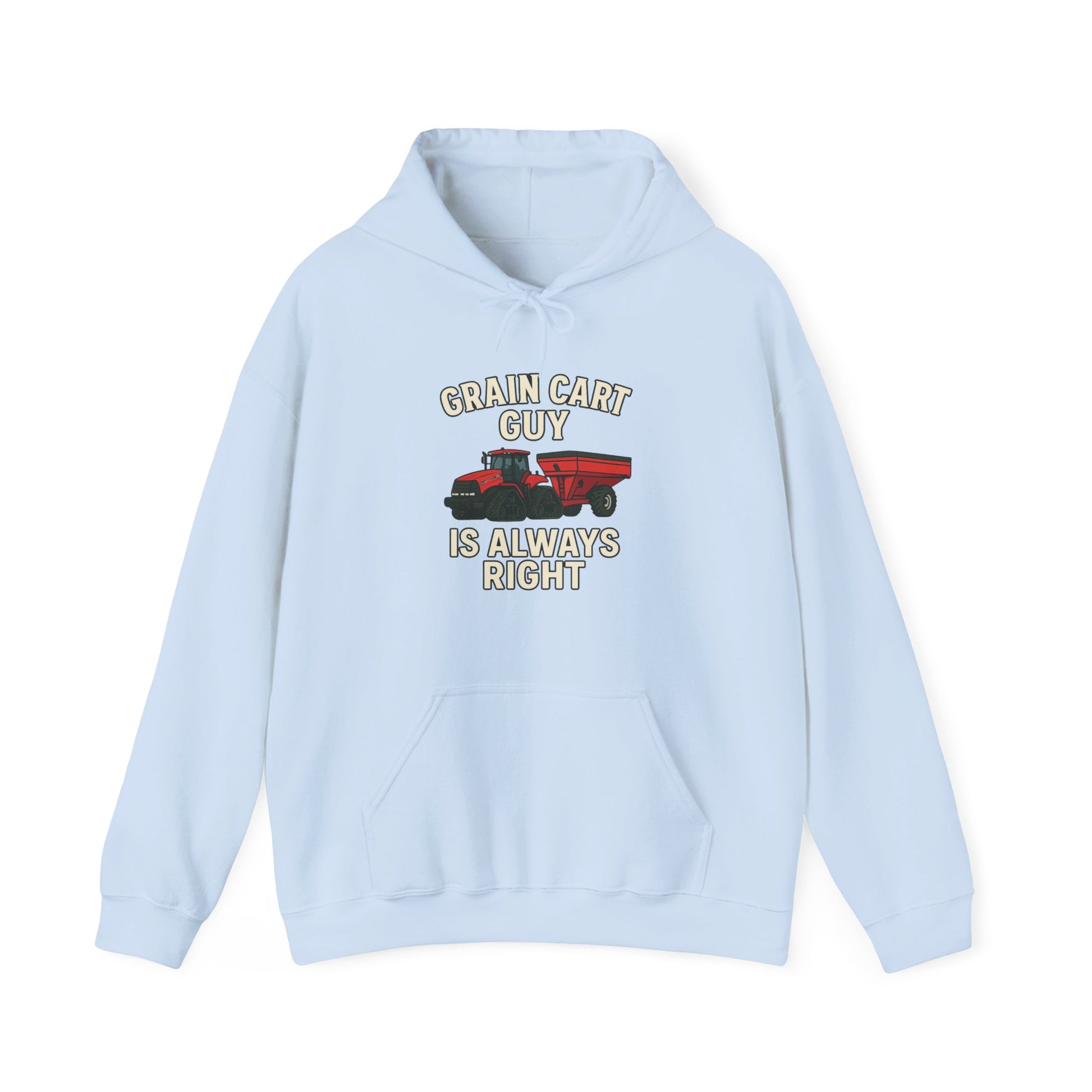 Grain Cart Guy Hoodie - Cozy Unisex Sweatshirt for Farmers, Gift for Agriculture Lovers, Perfect for Every Season, Farm-Themed Apparel
