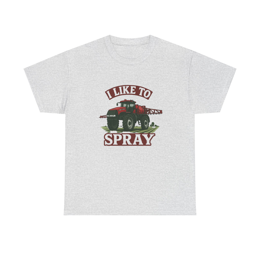 I Like to Spray Unisex Heavy Cotton Tee - Fun Farming Shirt, Agriculture Gift, Country Style T-Shirt, Farm Life Apparel, Unique Farmer Tee