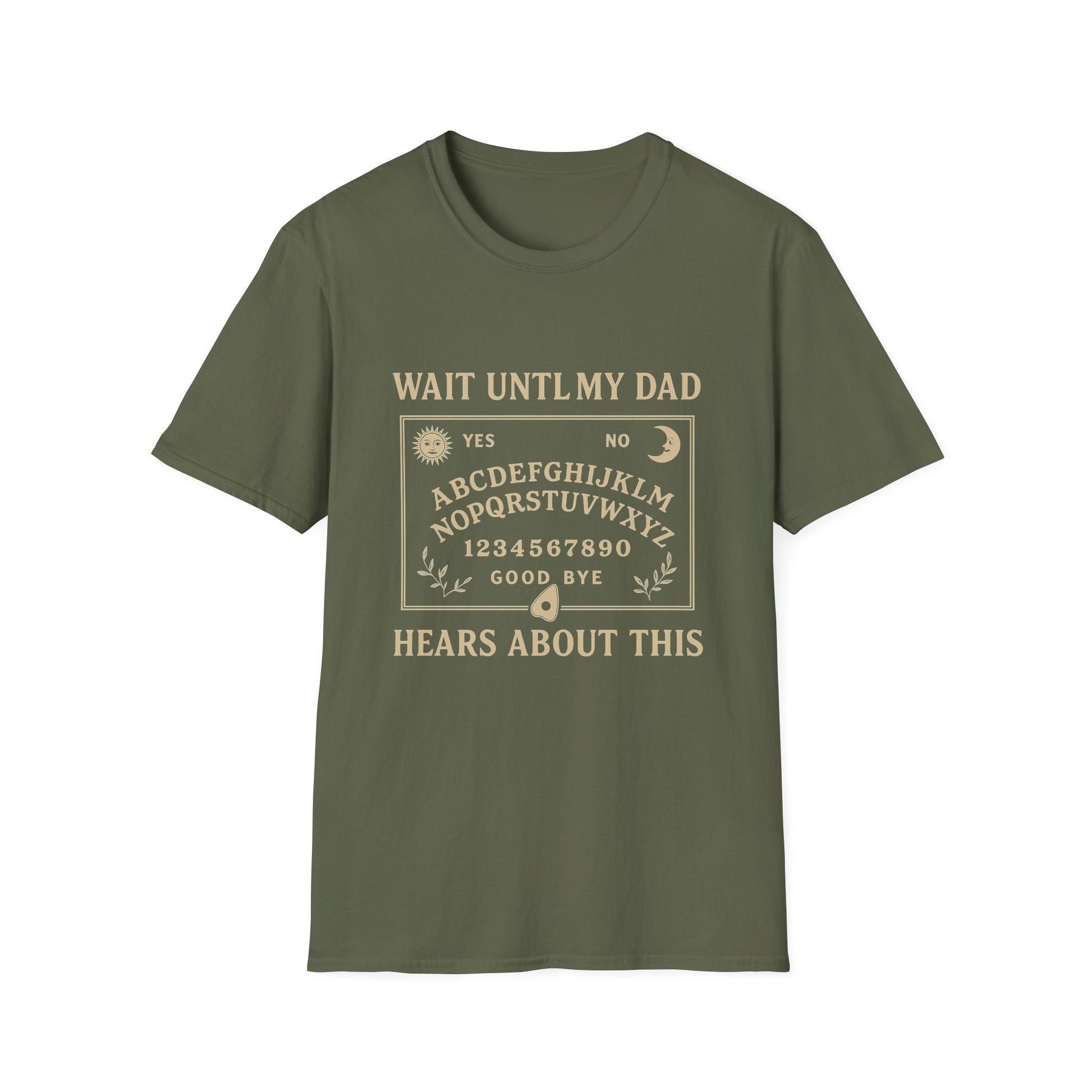 Funny Dad T-Shirt, Unisex Graphic Tee, Comfortable Casual Wear, Gift for Father's Day, Dad Humor Shirt, Perfect for Family Gatherings
