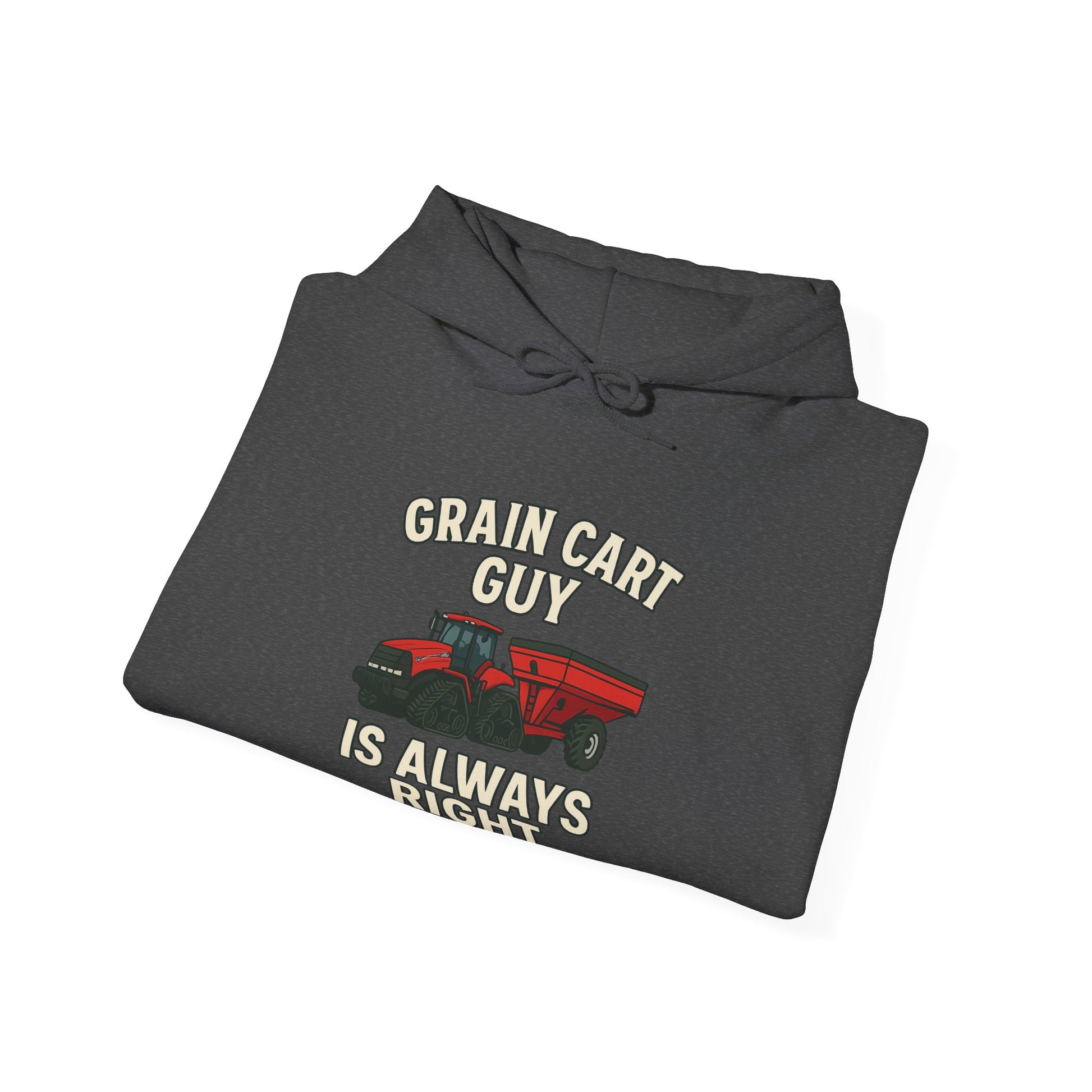 Grain Cart Guy Hoodie - Cozy Unisex Sweatshirt for Farmers, Gift for Agriculture Lovers, Perfect for Every Season, Farm-Themed Apparel