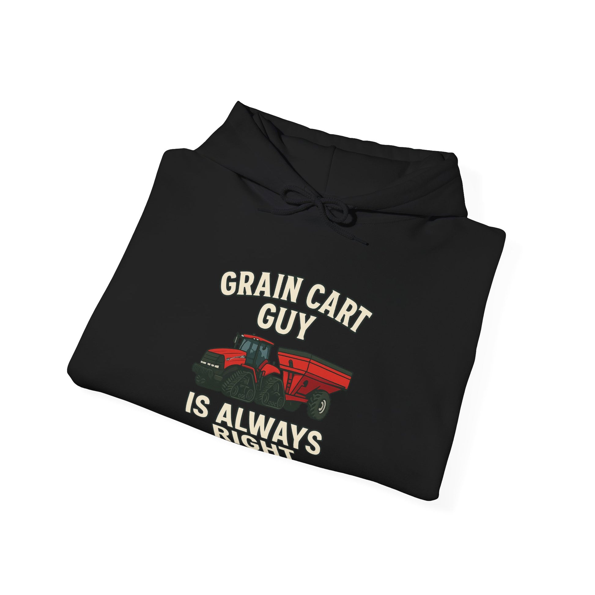 Grain Cart Guy Hoodie - Cozy Unisex Sweatshirt for Farmers, Gift for Agriculture Lovers, Perfect for Every Season, Farm-Themed Apparel