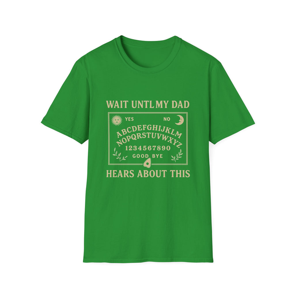Funny Dad T-Shirt, Unisex Graphic Tee, Comfortable Casual Wear, Gift for Father's Day, Dad Humor Shirt, Perfect for Family Gatherings