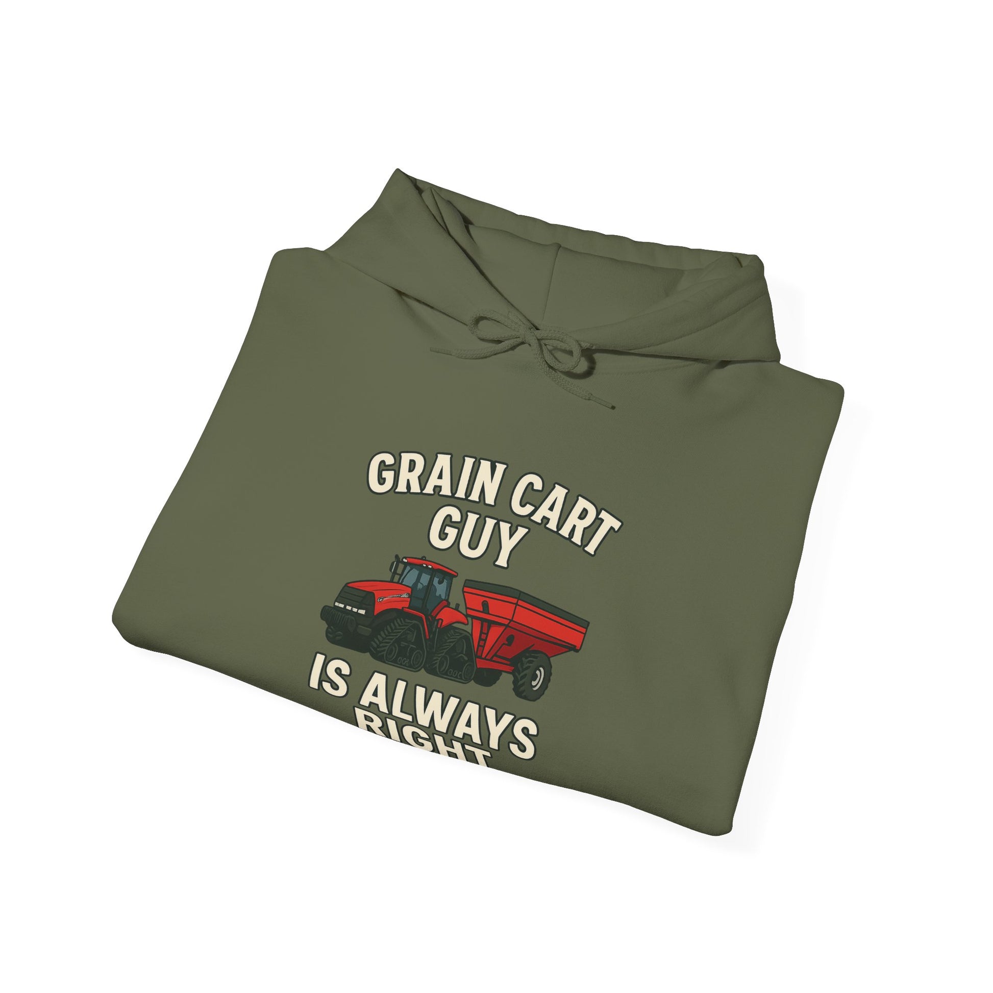 Grain Cart Guy Hoodie - Cozy Unisex Sweatshirt for Farmers, Gift for Agriculture Lovers, Perfect for Every Season, Farm-Themed Apparel