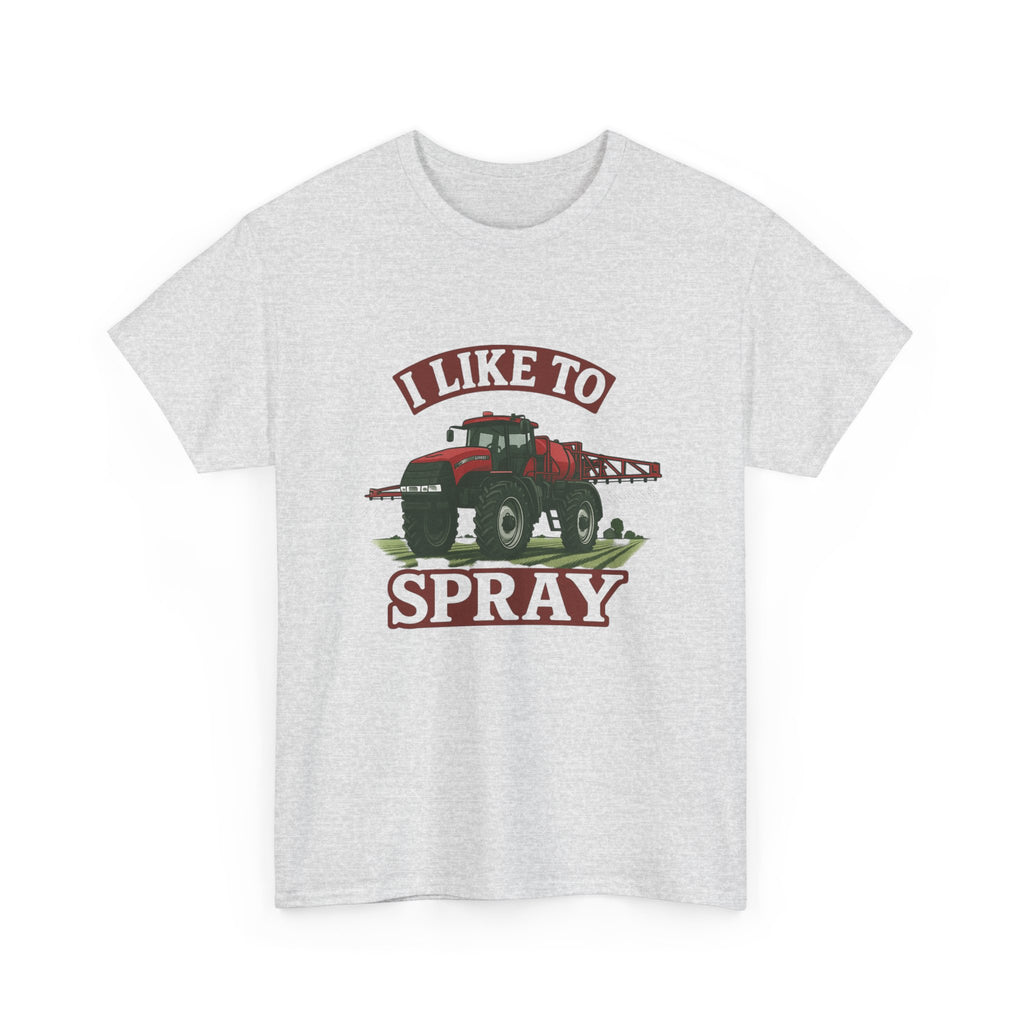 I Like to Spray Unisex Heavy Cotton Tee - Fun Farming Shirt, Agriculture Gift, Country Style T-Shirt, Farm Life Apparel, Unique Farmer Tee