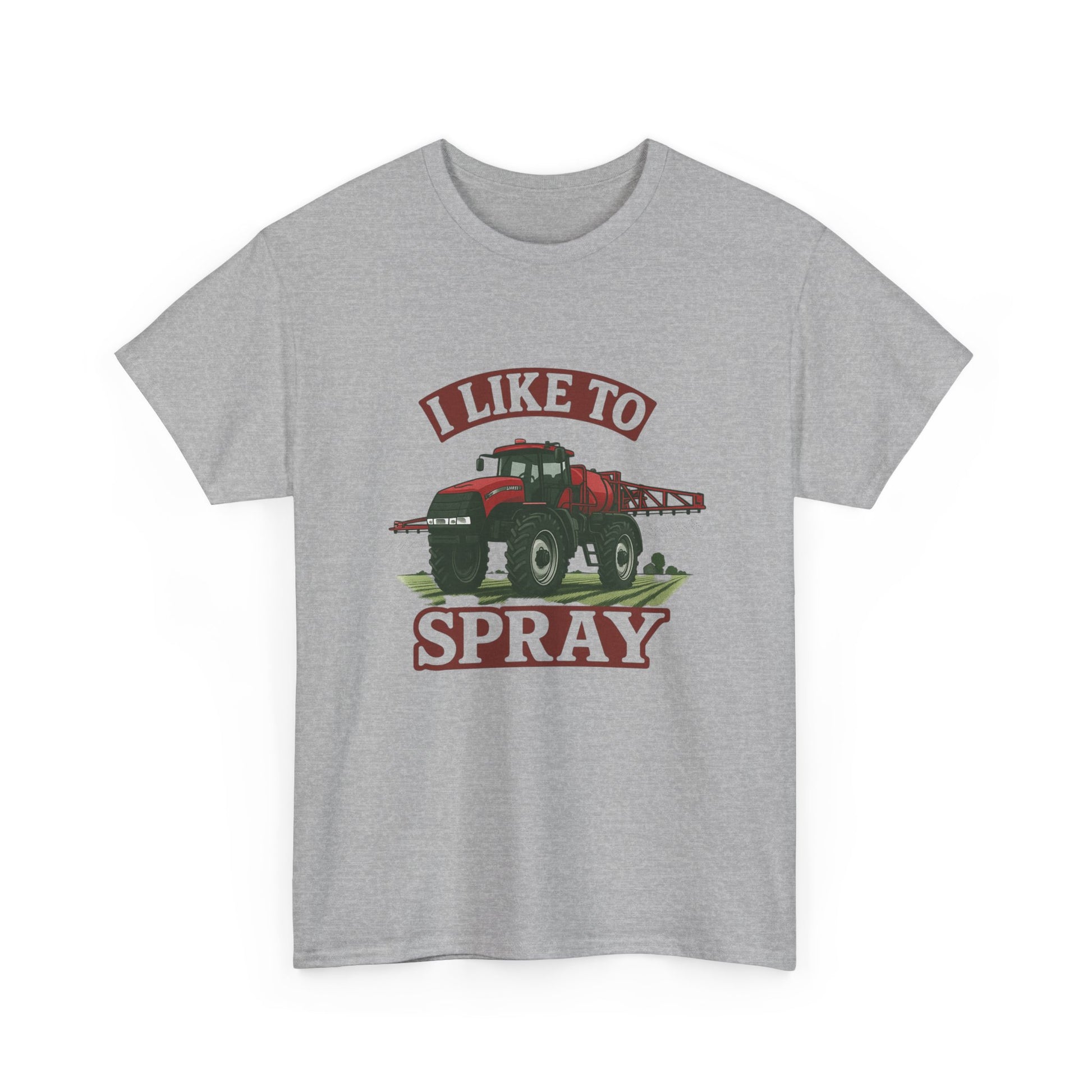 I Like to Spray Unisex Heavy Cotton Tee - Fun Farming Shirt, Agriculture Gift, Country Style T-Shirt, Farm Life Apparel, Unique Farmer Tee