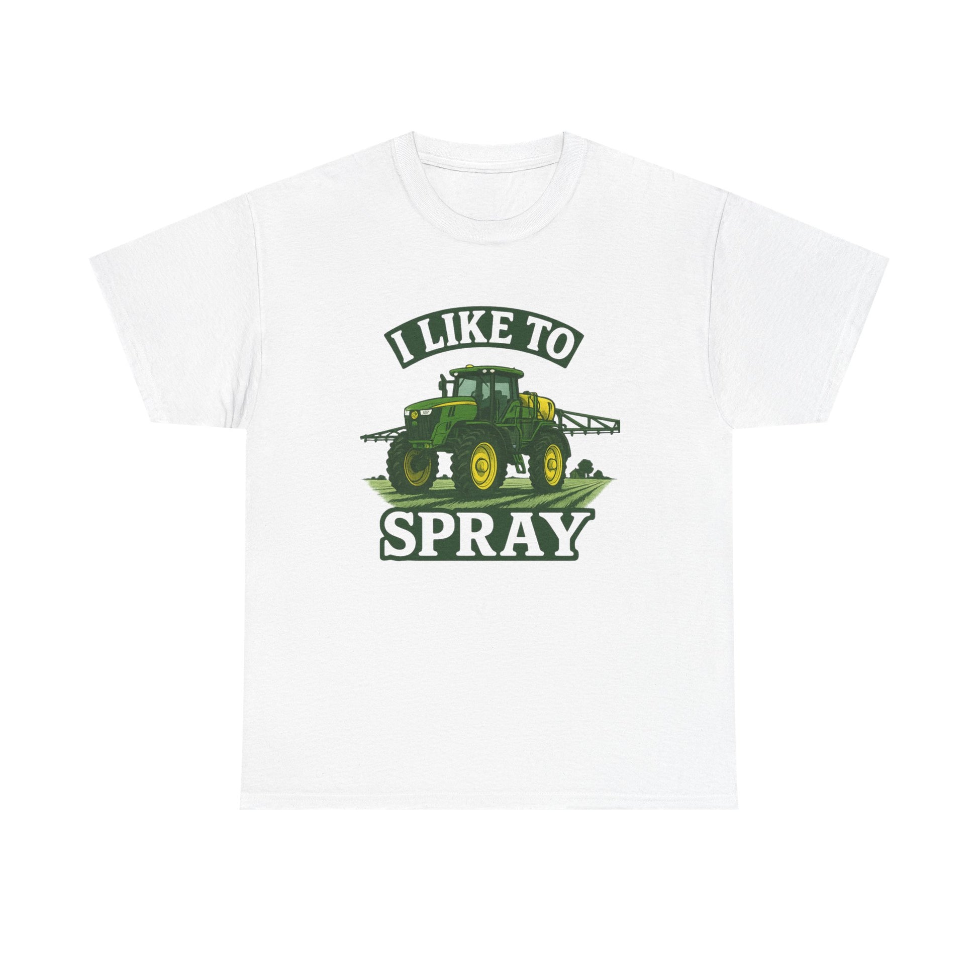 Humorous Farmer Tee - I Like To Spray, Farming Shirt, Country Life Apparel, Gift for Farmers, Unisex Cotton T-Shirt