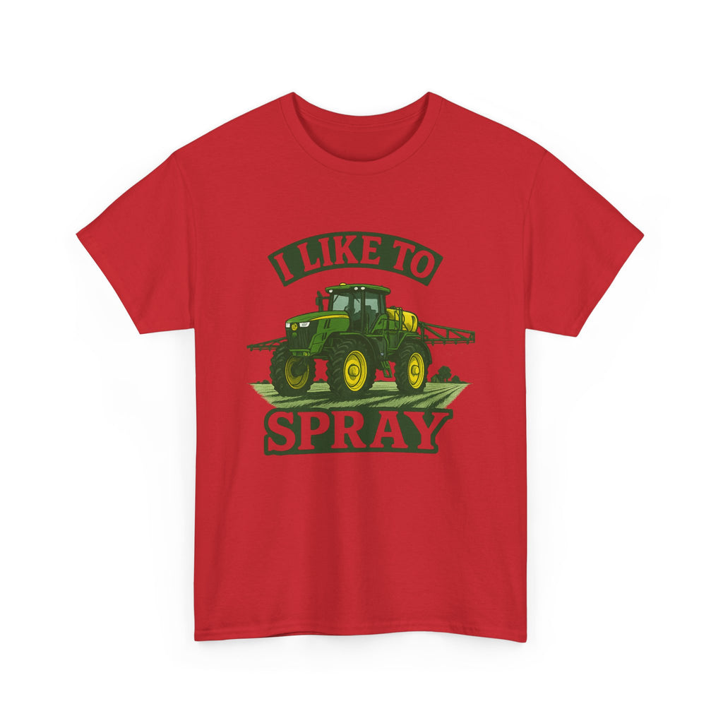 Humorous Farmer Tee - I Like To Spray, Farming Shirt, Country Life Apparel, Gift for Farmers, Unisex Cotton T-Shirt