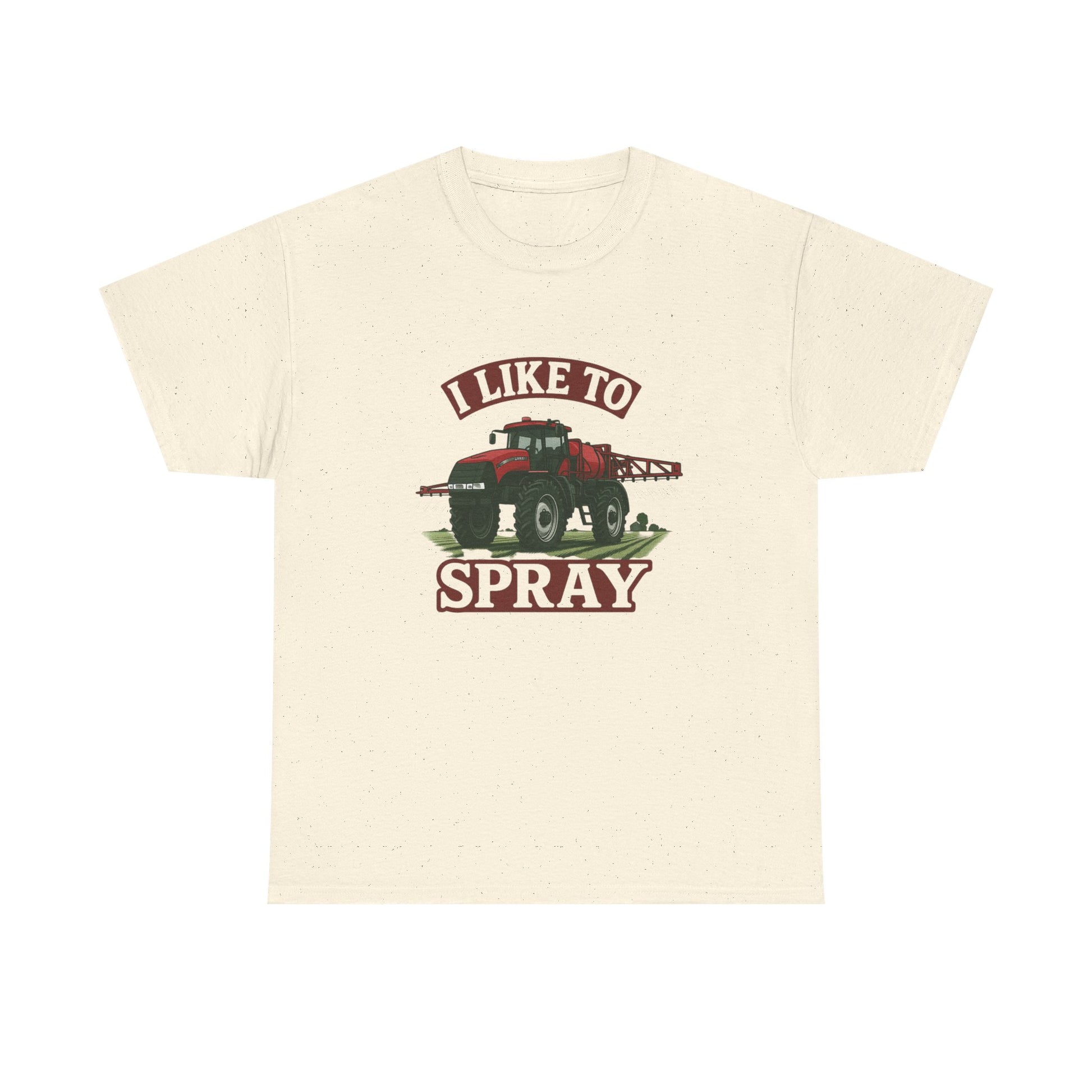 I Like to Spray Unisex Heavy Cotton Tee - Fun Farming Shirt, Agriculture Gift, Country Style T-Shirt, Farm Life Apparel, Unique Farmer Tee