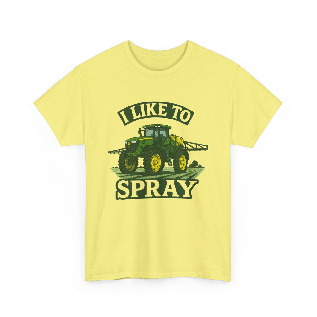 Humorous Farmer Tee - I Like To Spray, Farming Shirt, Country Life Apparel, Gift for Farmers, Unisex Cotton T-Shirt