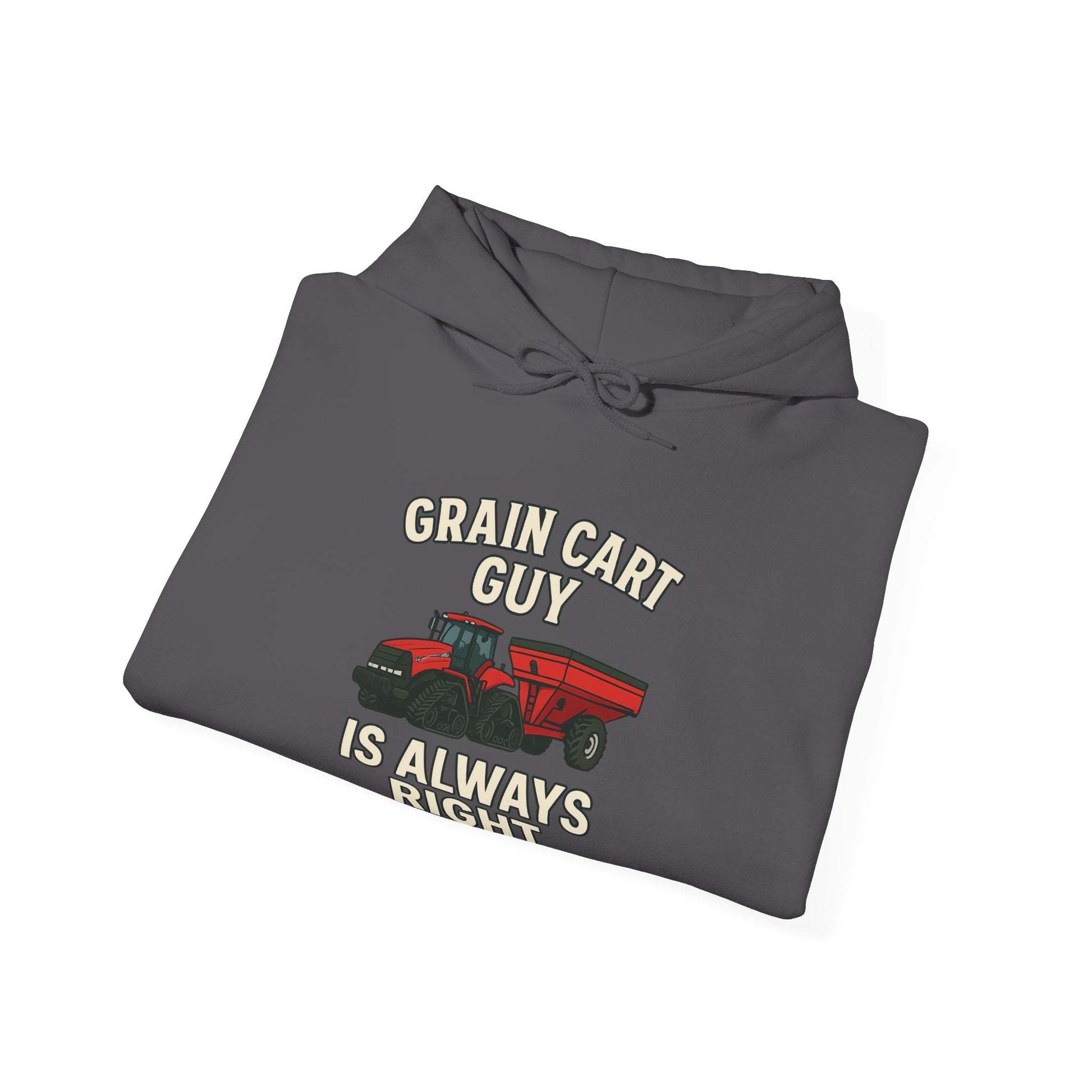 Grain Cart Guy Hoodie - Cozy Unisex Sweatshirt for Farmers, Gift for Agriculture Lovers, Perfect for Every Season, Farm-Themed Apparel