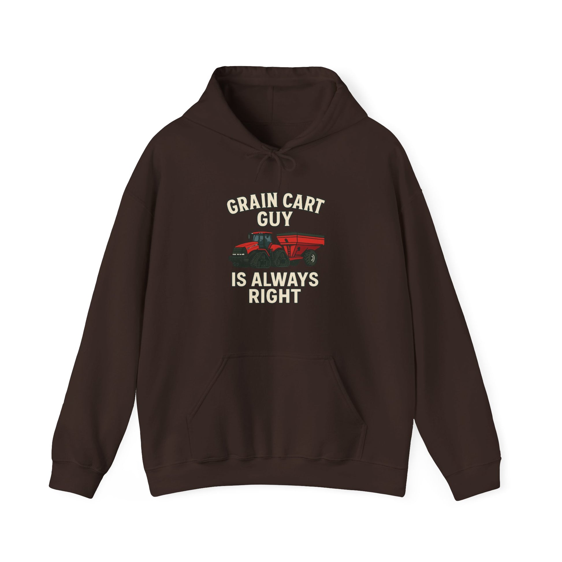 Grain Cart Guy Hoodie - Cozy Unisex Sweatshirt for Farmers, Gift for Agriculture Lovers, Perfect for Every Season, Farm-Themed Apparel