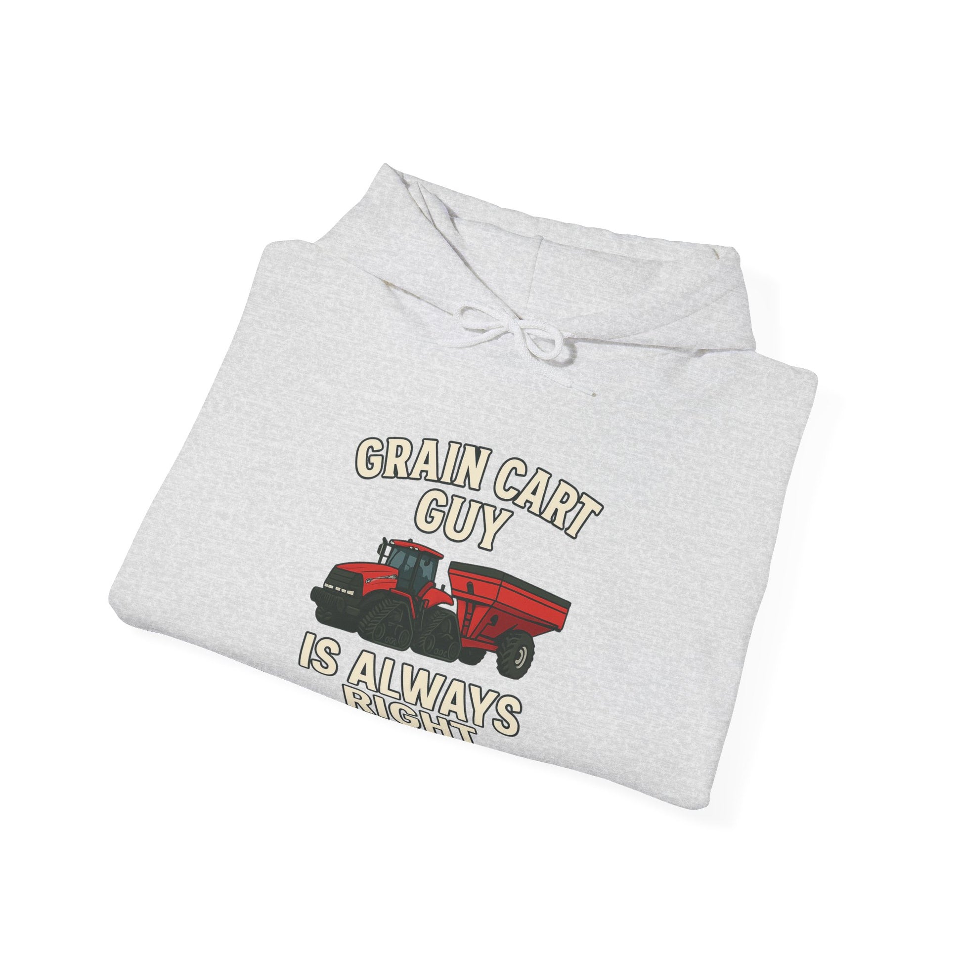 Grain Cart Guy Hoodie - Cozy Unisex Sweatshirt for Farmers, Gift for Agriculture Lovers, Perfect for Every Season, Farm-Themed Apparel