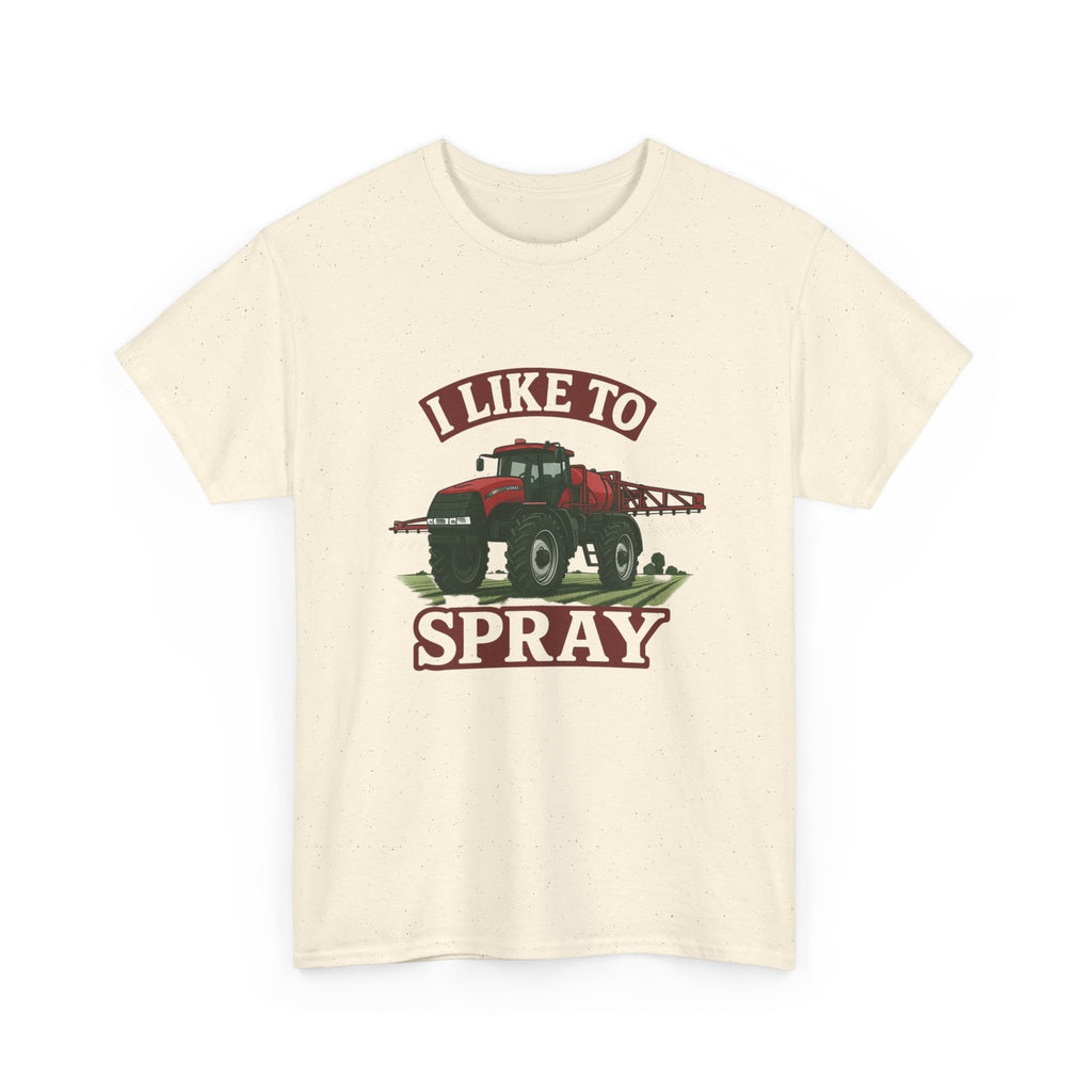 I Like to Spray Unisex Heavy Cotton Tee - Fun Farming Shirt, Agriculture Gift, Country Style T-Shirt, Farm Life Apparel, Unique Farmer Tee