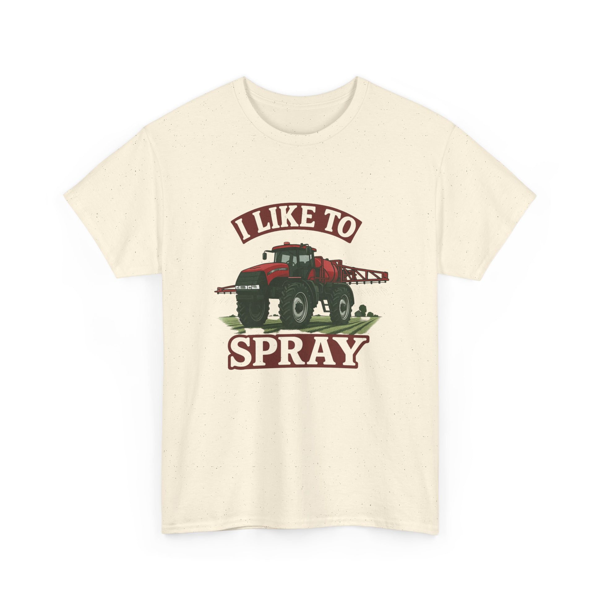 I Like to Spray Unisex Heavy Cotton Tee - Fun Farming Shirt, Agriculture Gift, Country Style T-Shirt, Farm Life Apparel, Unique Farmer Tee