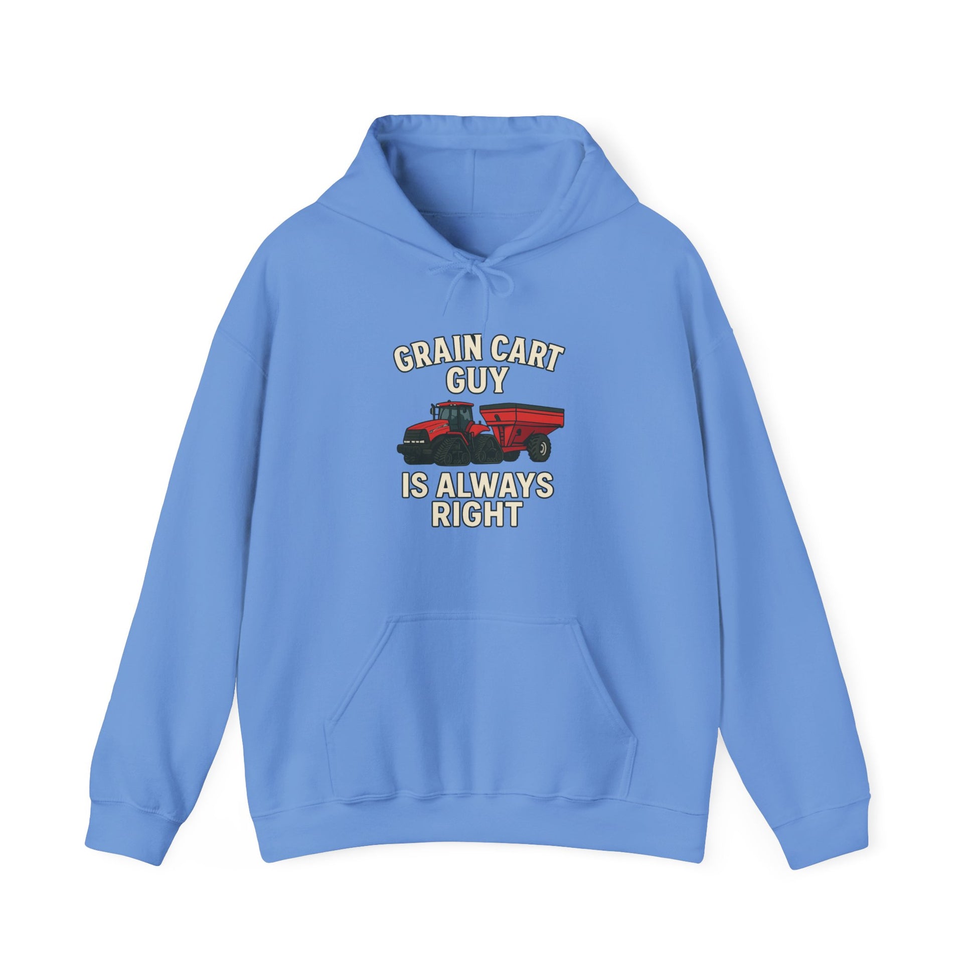 Grain Cart Guy Hoodie - Cozy Unisex Sweatshirt for Farmers, Gift for Agriculture Lovers, Perfect for Every Season, Farm-Themed Apparel