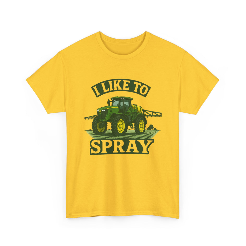 Humorous Farmer Tee - I Like To Spray, Farming Shirt, Country Life Apparel, Gift for Farmers, Unisex Cotton T-Shirt