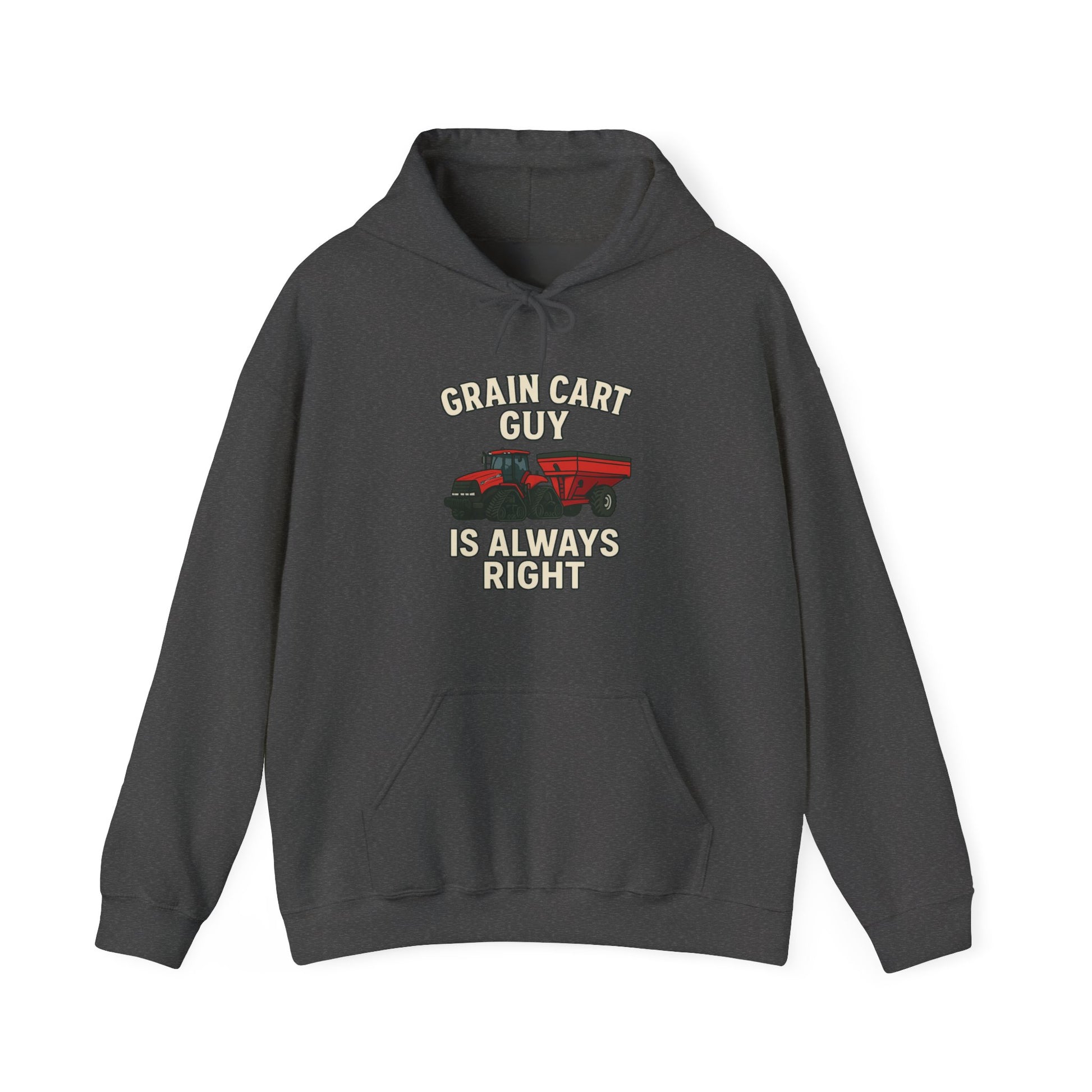 Grain Cart Guy Hoodie - Cozy Unisex Sweatshirt for Farmers, Gift for Agriculture Lovers, Perfect for Every Season, Farm-Themed Apparel