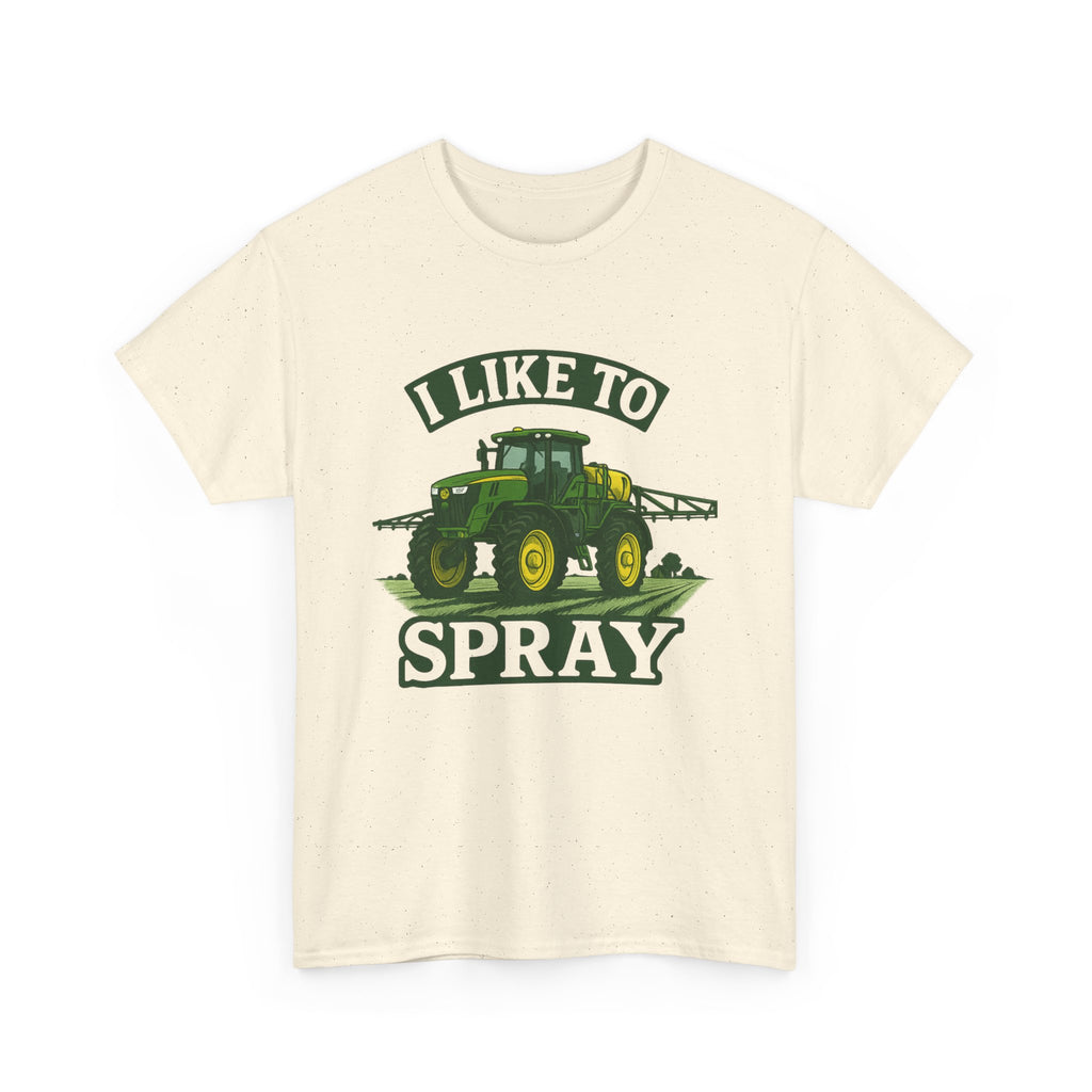 Humorous Farmer Tee - I Like To Spray, Farming Shirt, Country Life Apparel, Gift for Farmers, Unisex Cotton T-Shirt