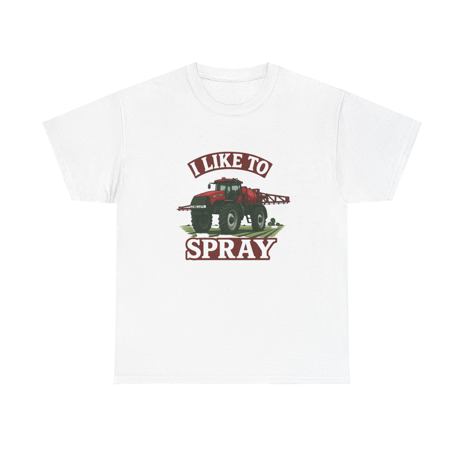 I Like to Spray Unisex Heavy Cotton Tee - Fun Farming Shirt, Agriculture Gift, Country Style T-Shirt, Farm Life Apparel, Unique Farmer Tee