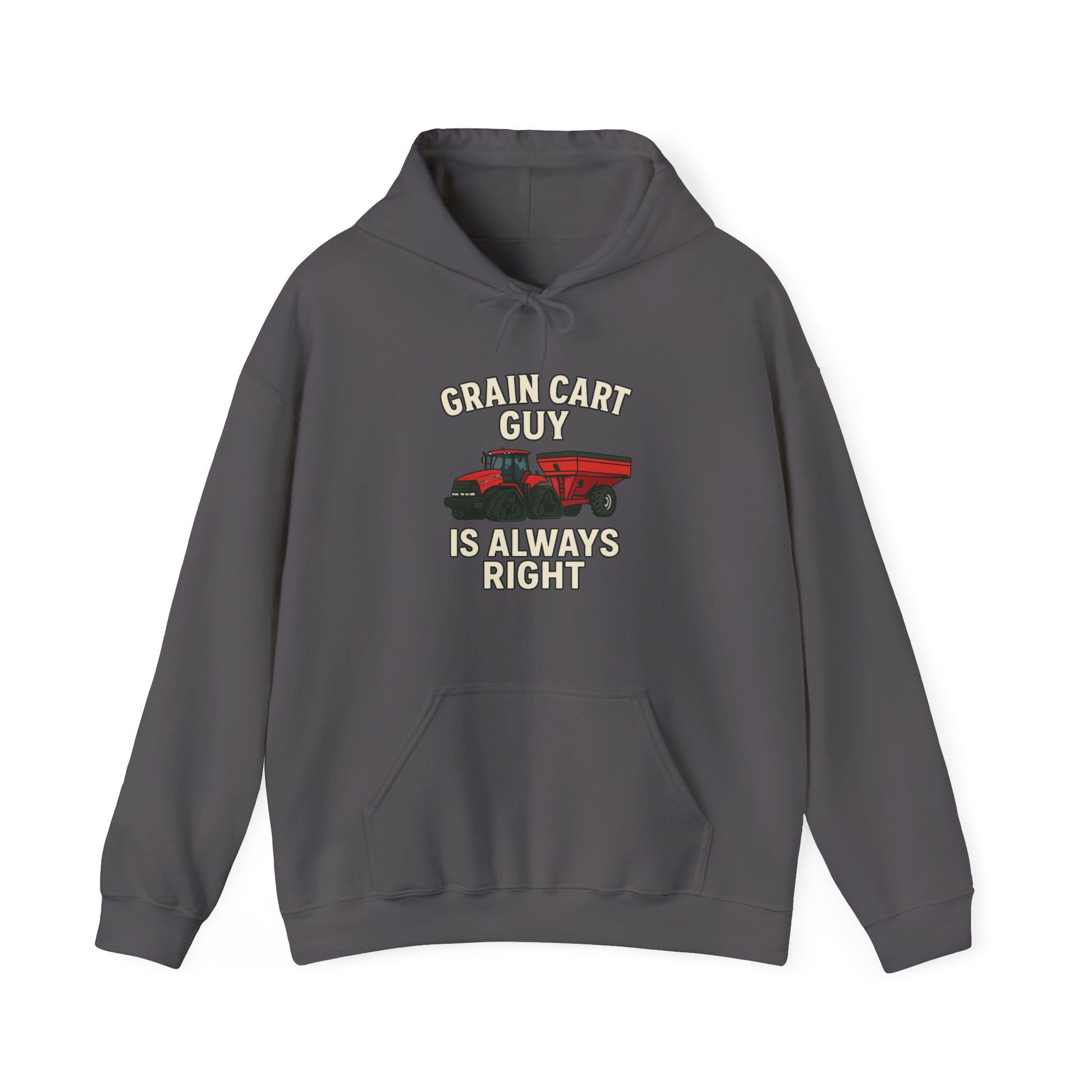 Grain Cart Guy Hoodie - Cozy Unisex Sweatshirt for Farmers, Gift for Agriculture Lovers, Perfect for Every Season, Farm-Themed Apparel
