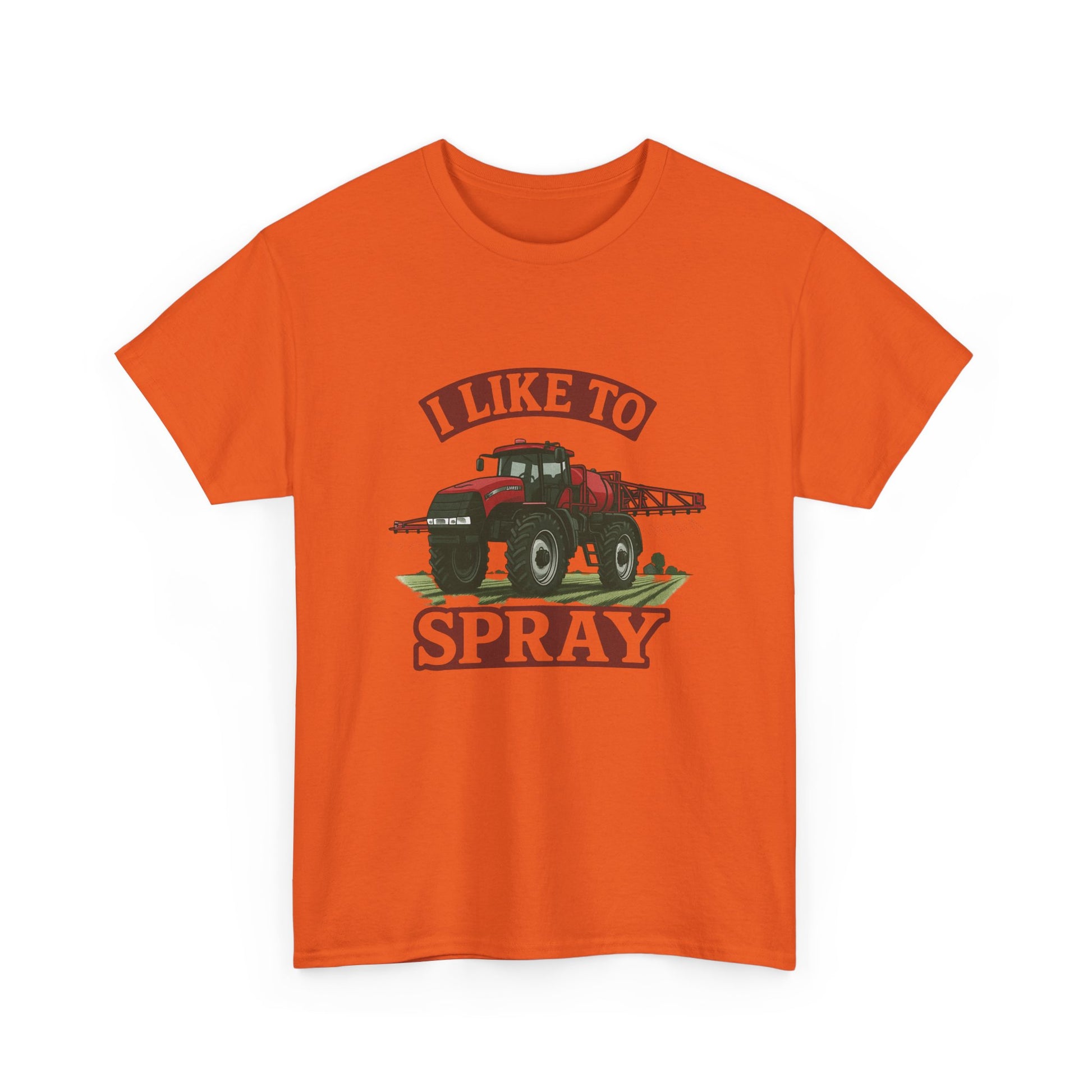 I Like to Spray Unisex Heavy Cotton Tee - Fun Farming Shirt, Agriculture Gift, Country Style T-Shirt, Farm Life Apparel, Unique Farmer Tee